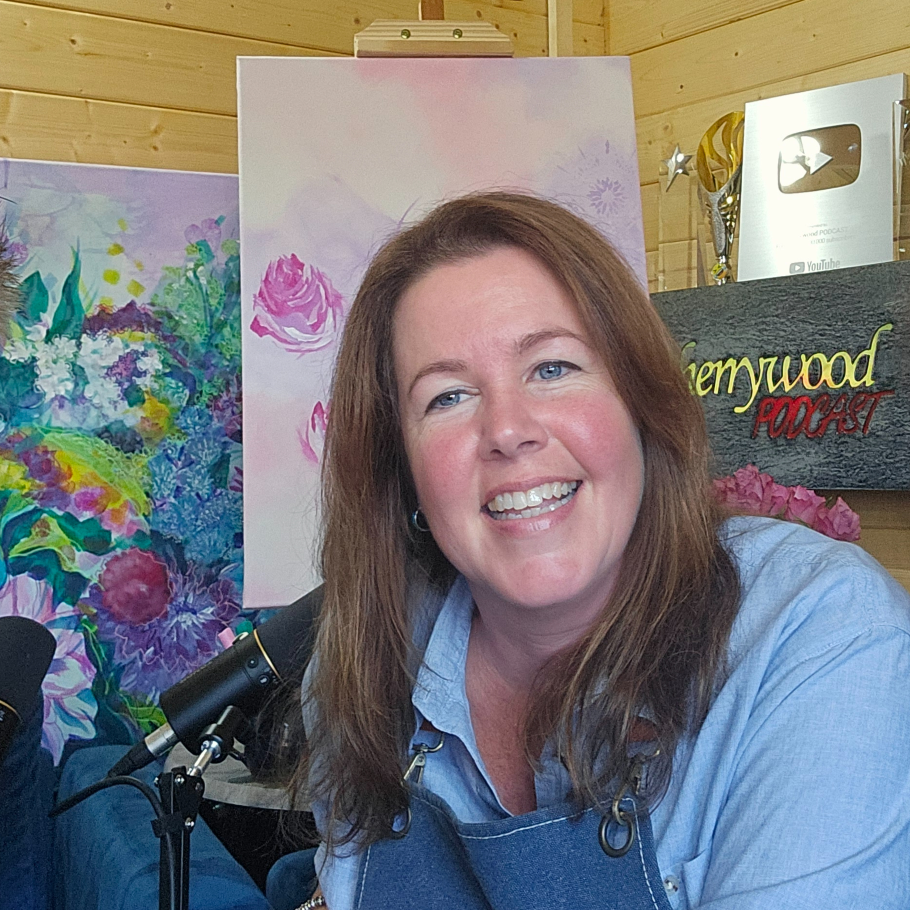 #131 Live Wedding Painter in Action! 🎨 Jackie Rickard turns bouquets into art (Bouquet of the Day) episode artwork