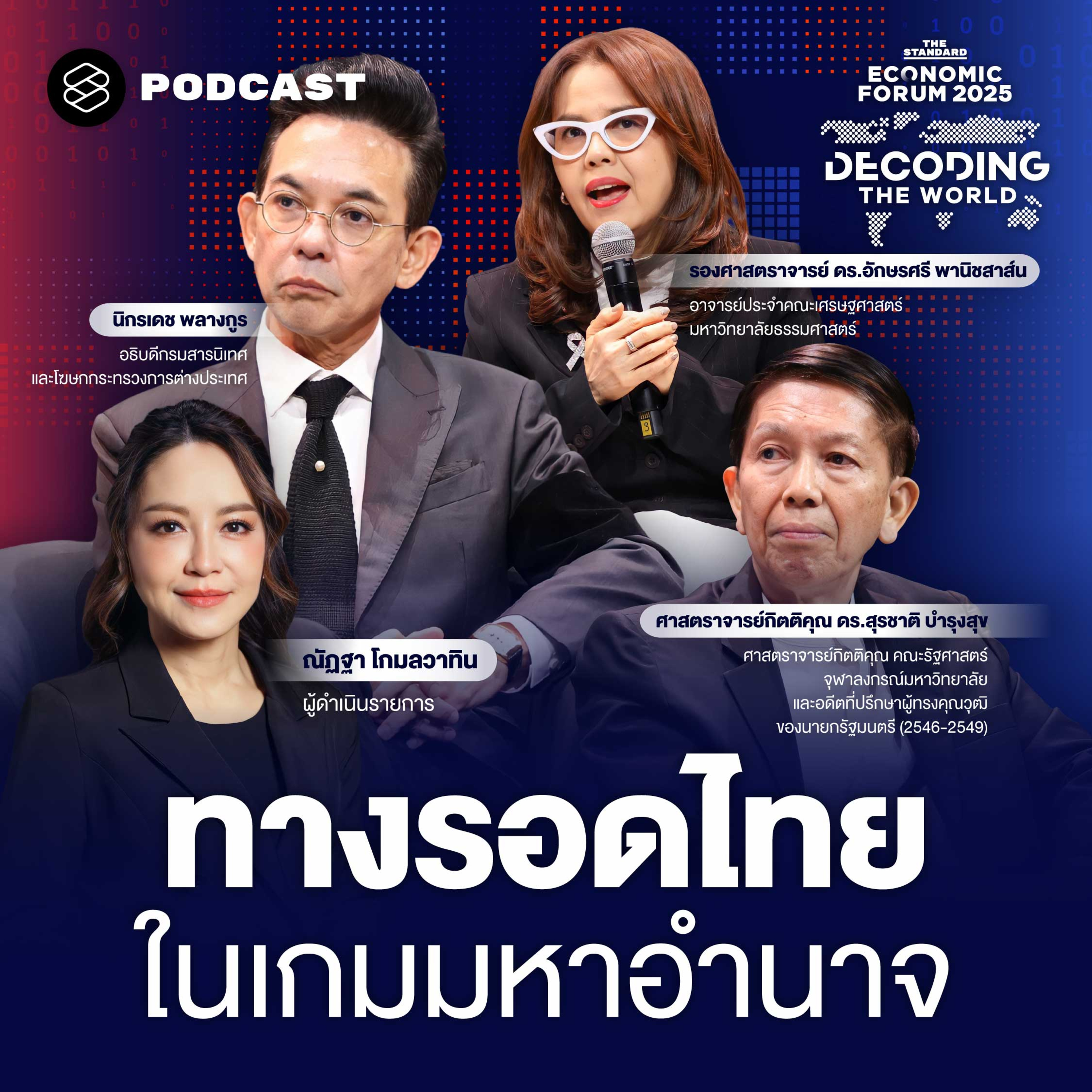 DTW60 โจทย์ภูมิรัฐศาสตร์ เกมอำนาจ จีน-สหรัฐฯ ไทยเอาตัวรอดอย่างไร? episode artwork