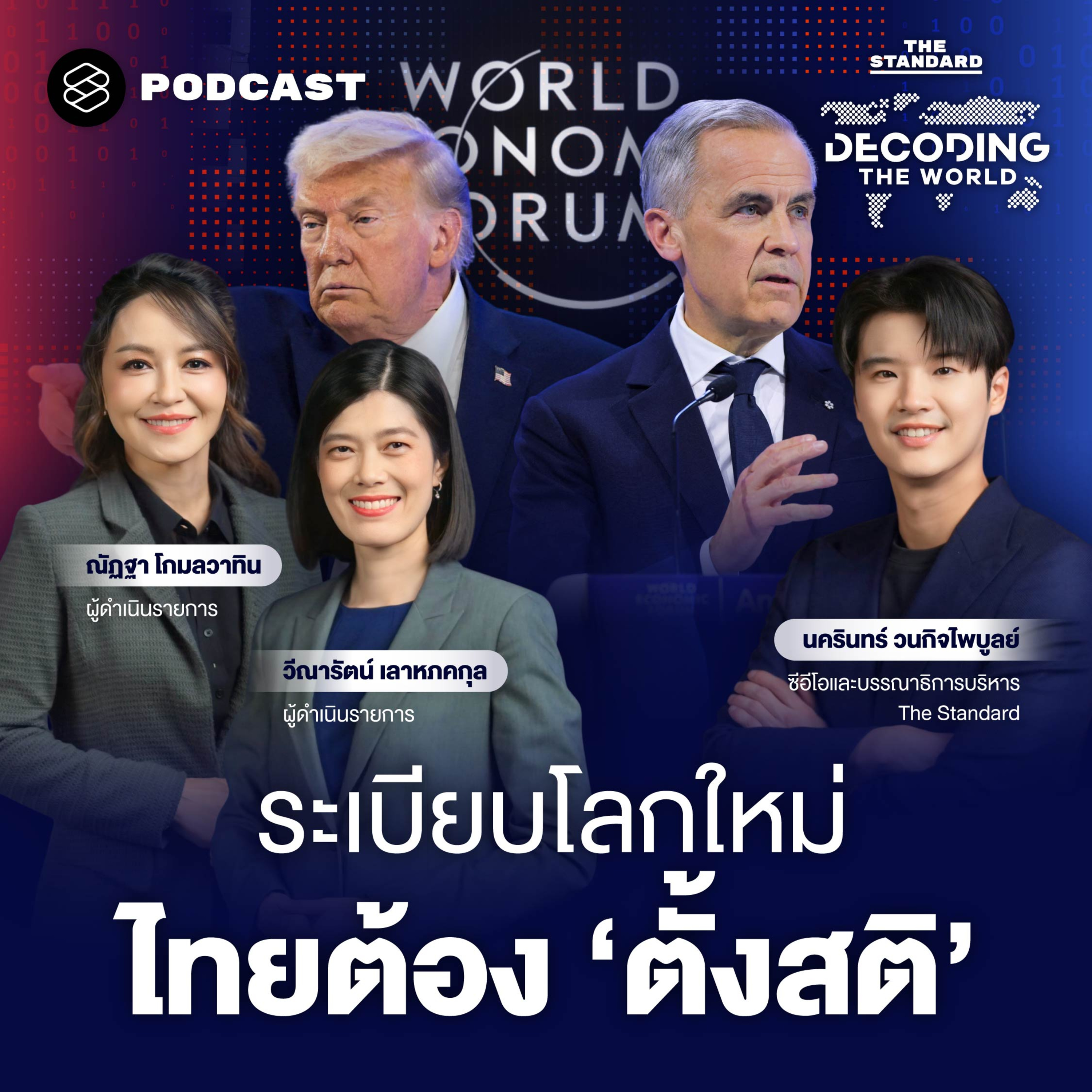 DTW70 เปิดบทเรียนดาวอส ระเบียบโลกเก่าไม่กลับมา ไทยต้อง ‘ตั้งสติ’ episode artwork