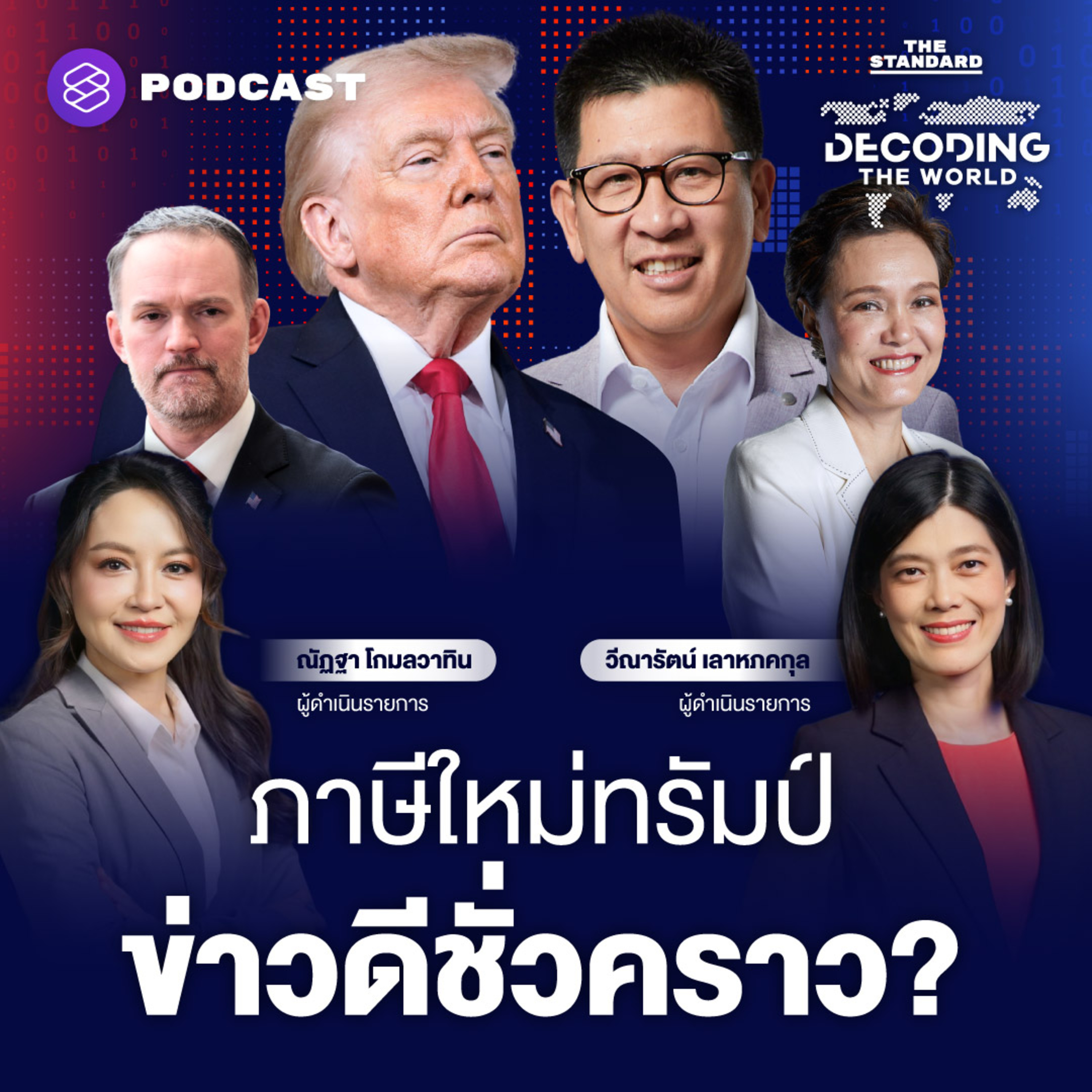 DTW74 รีเซ็ตสงครามการค้า ทรัมป์เดินหน้าภาษีรอบใหม่ ใครได้ ใครเสีย episode artwork