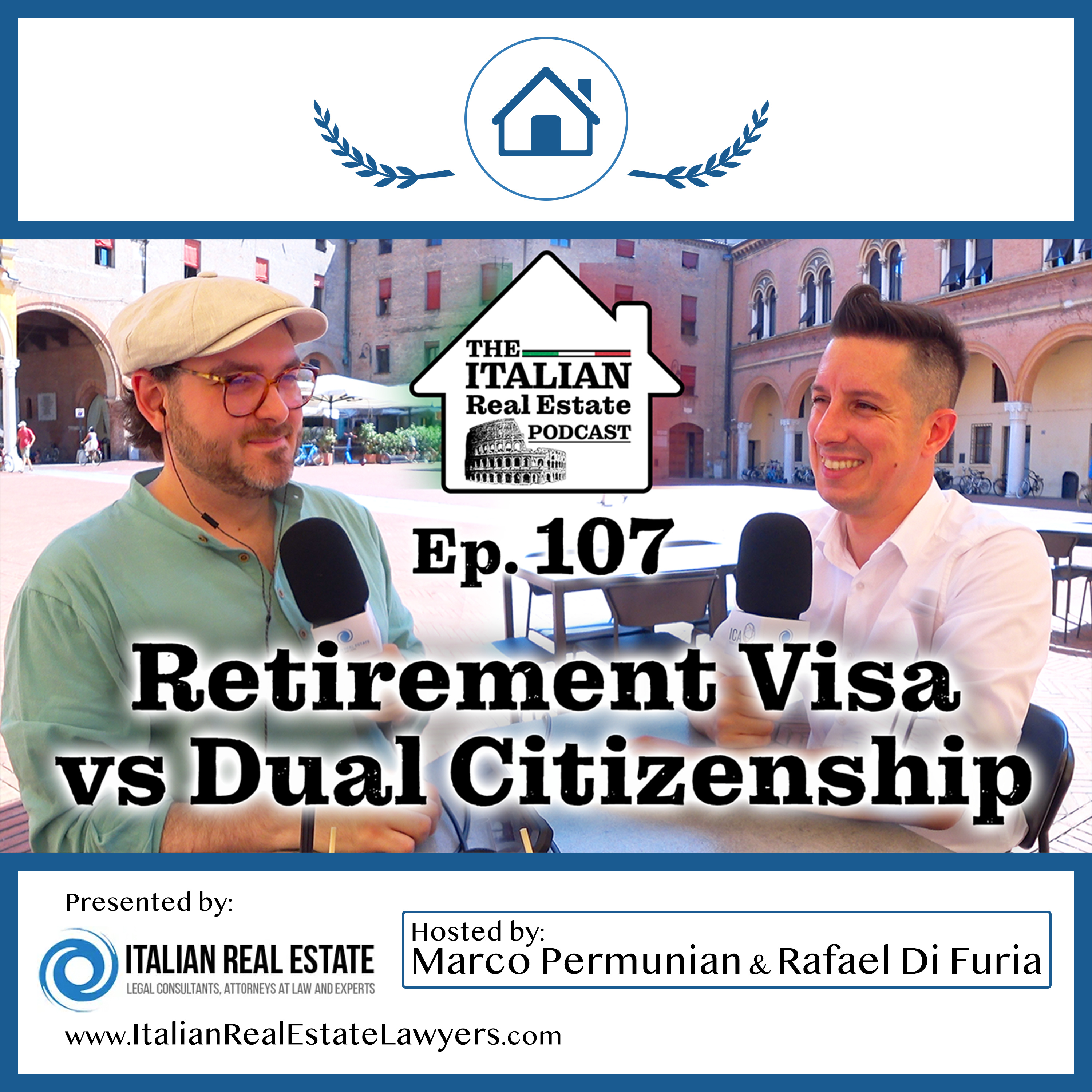 Should you Get an Italian Elective Residency Visa OR Italian Dual Citizenship? episode artwork