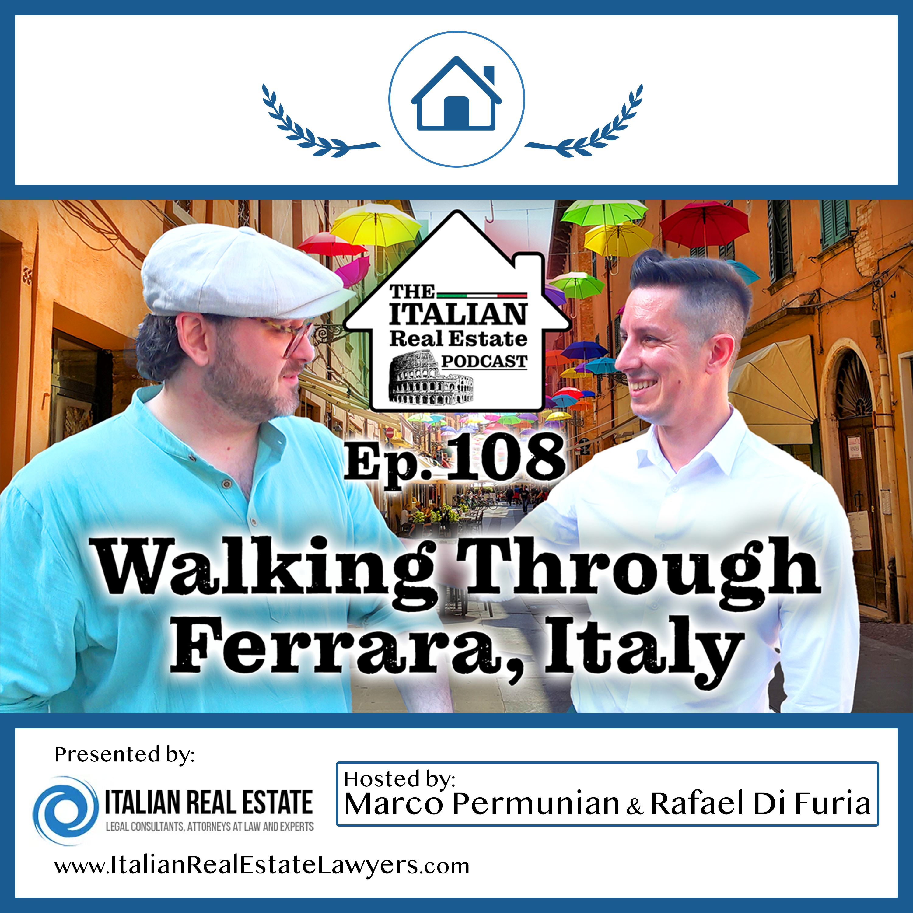 Buying Property in Ferrara, Italy - Walking Around Ferrara's City Center