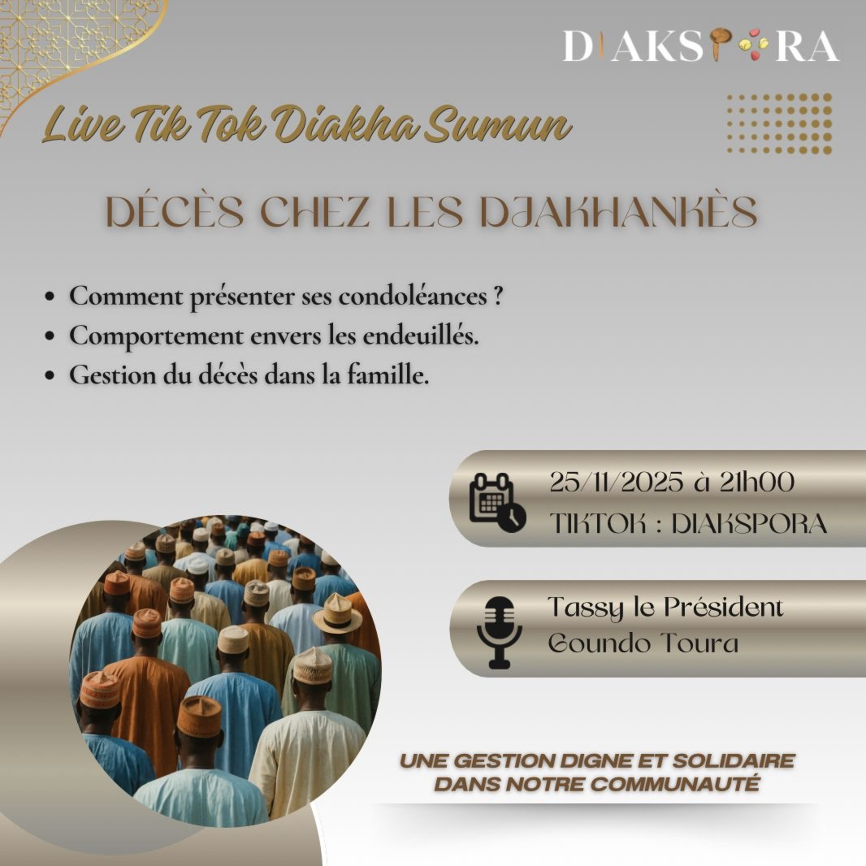 Décès chez les Diakhankés : Condoléances, Solidarité (Boro) et Gestion du Deuil episode artwork