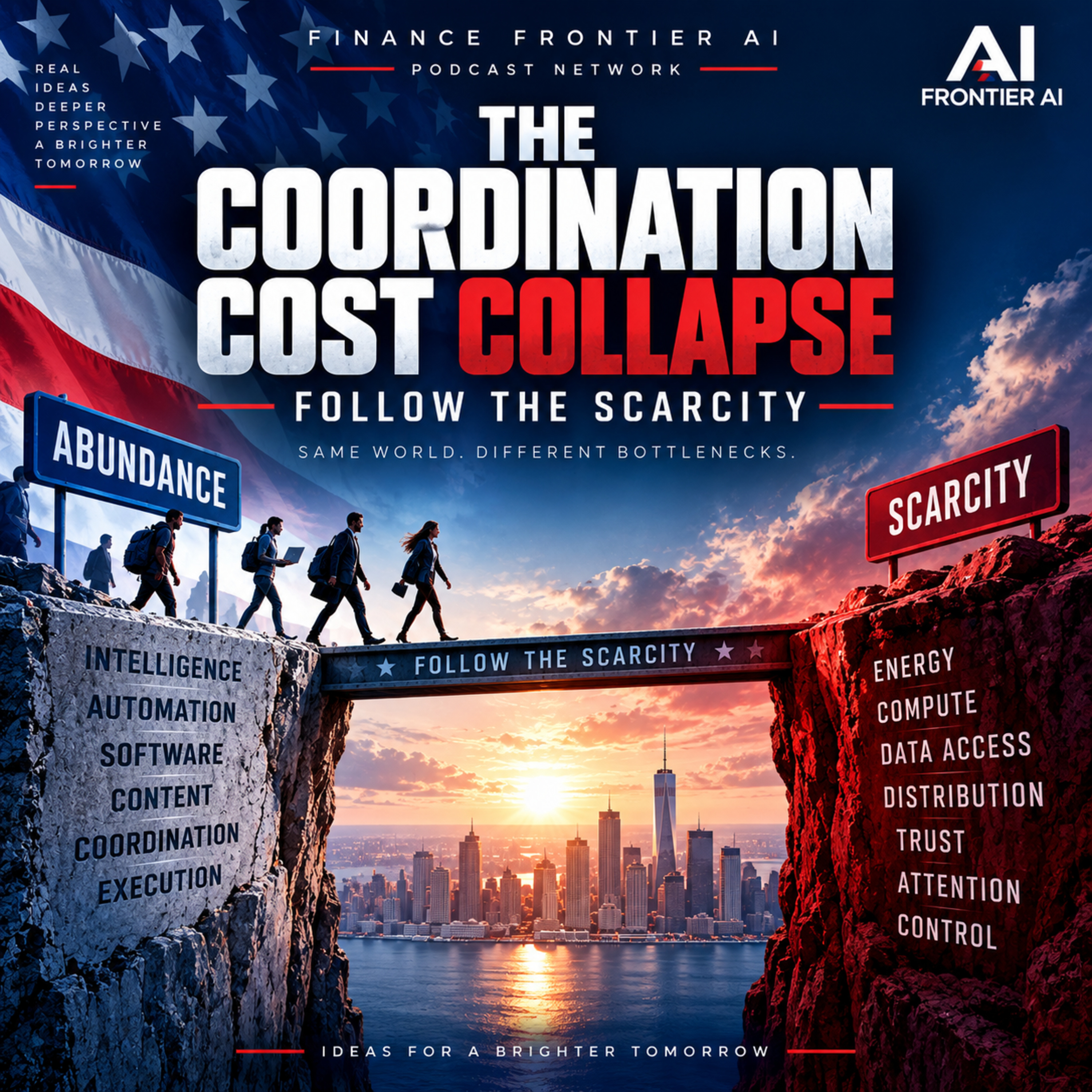 The Coordination Cost Collapse - Follow the Scarcity