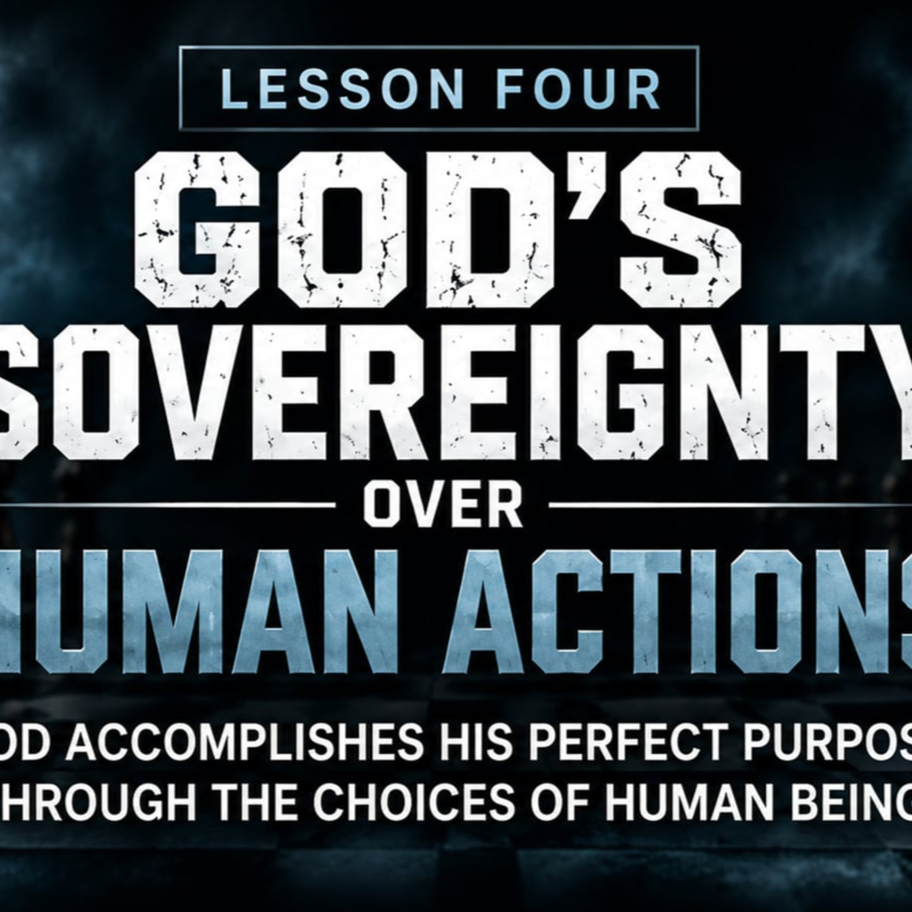 God's Sovereignty over Human Actions episode artwork