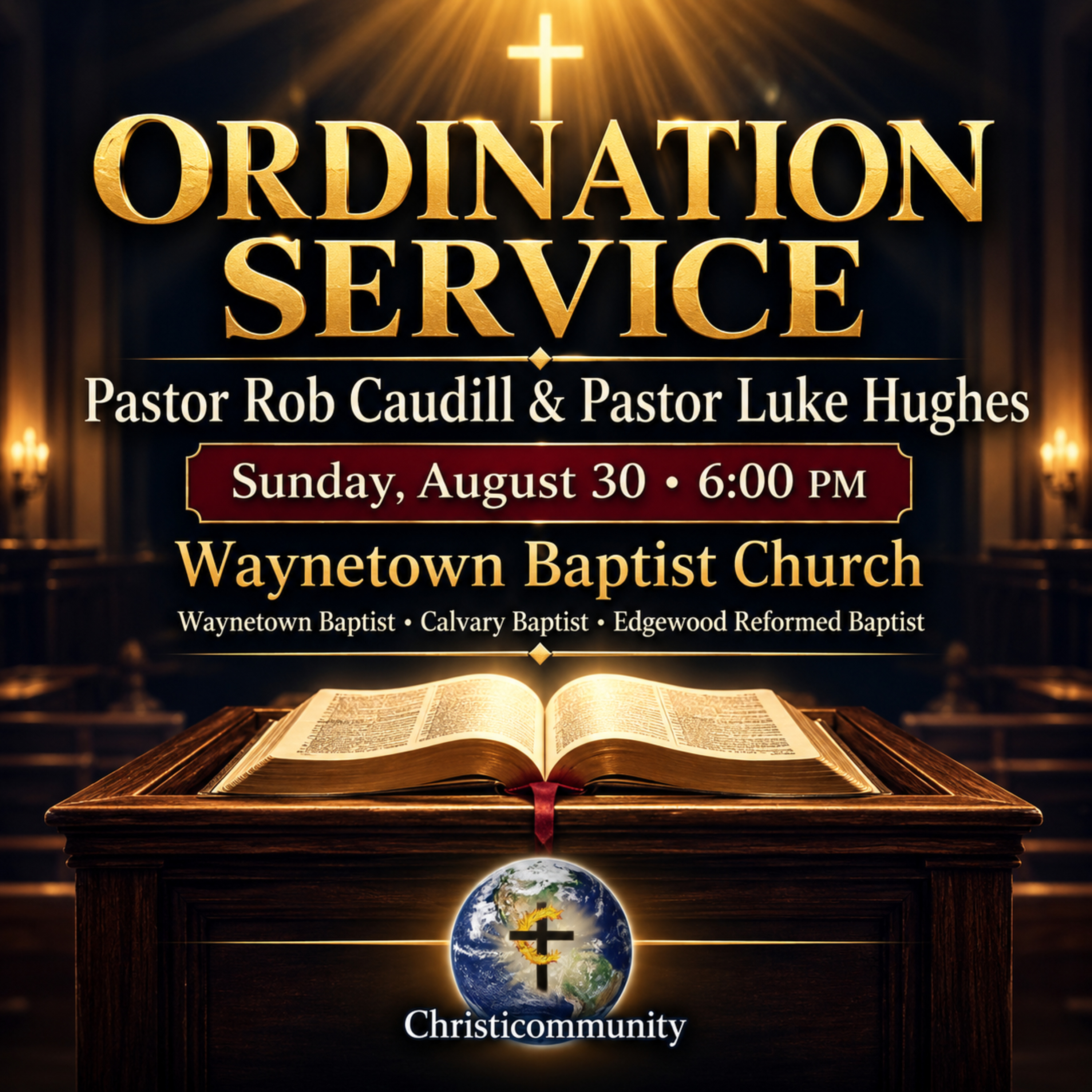 Ordination of Pastor Robert Caudill and Pastor Luke Hughes episode artwork