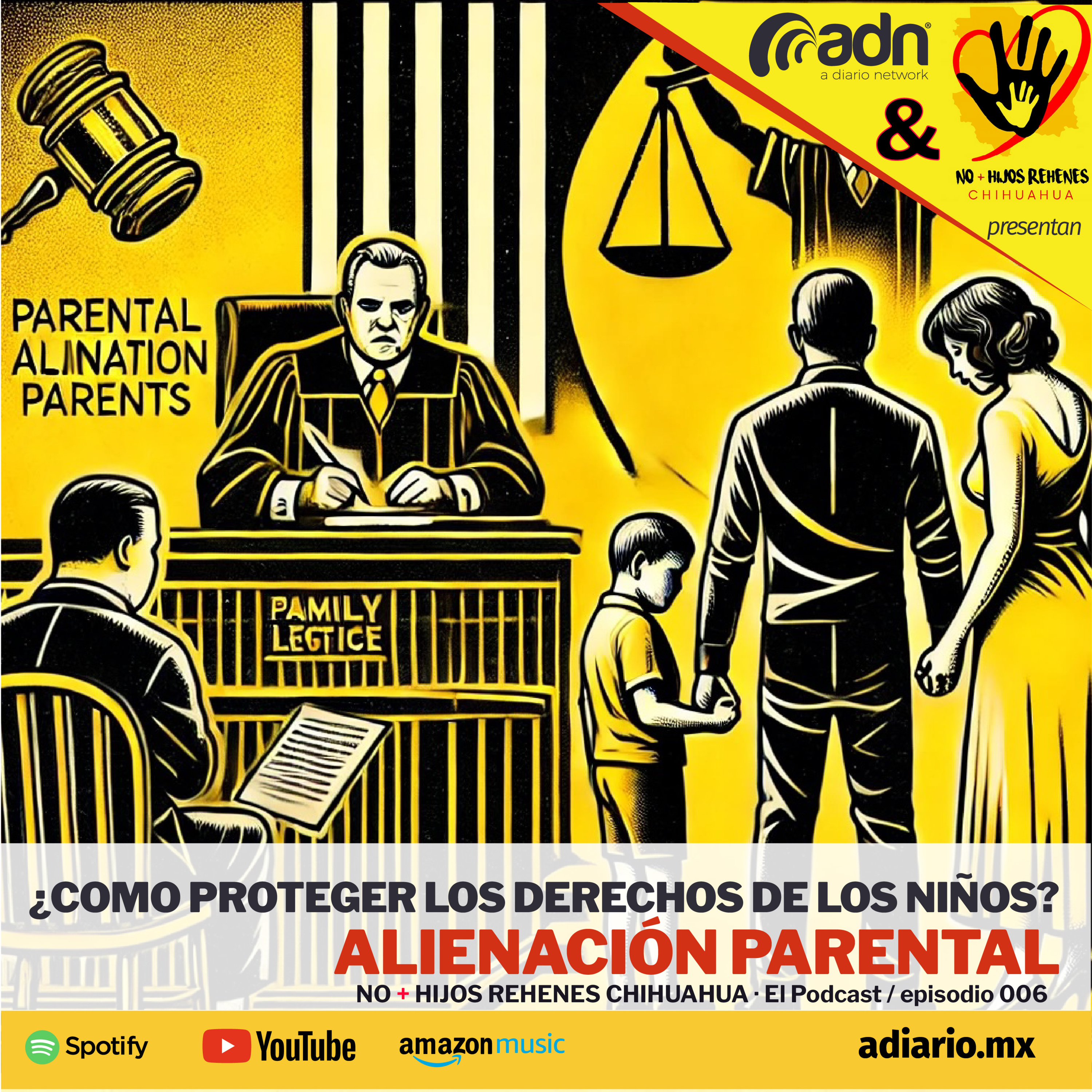 N+HR 007 | ALIENACION PARENTAL ¿Como proteger los derechos de los niños? | Psicóloga Bibiana Alonso episode artwork