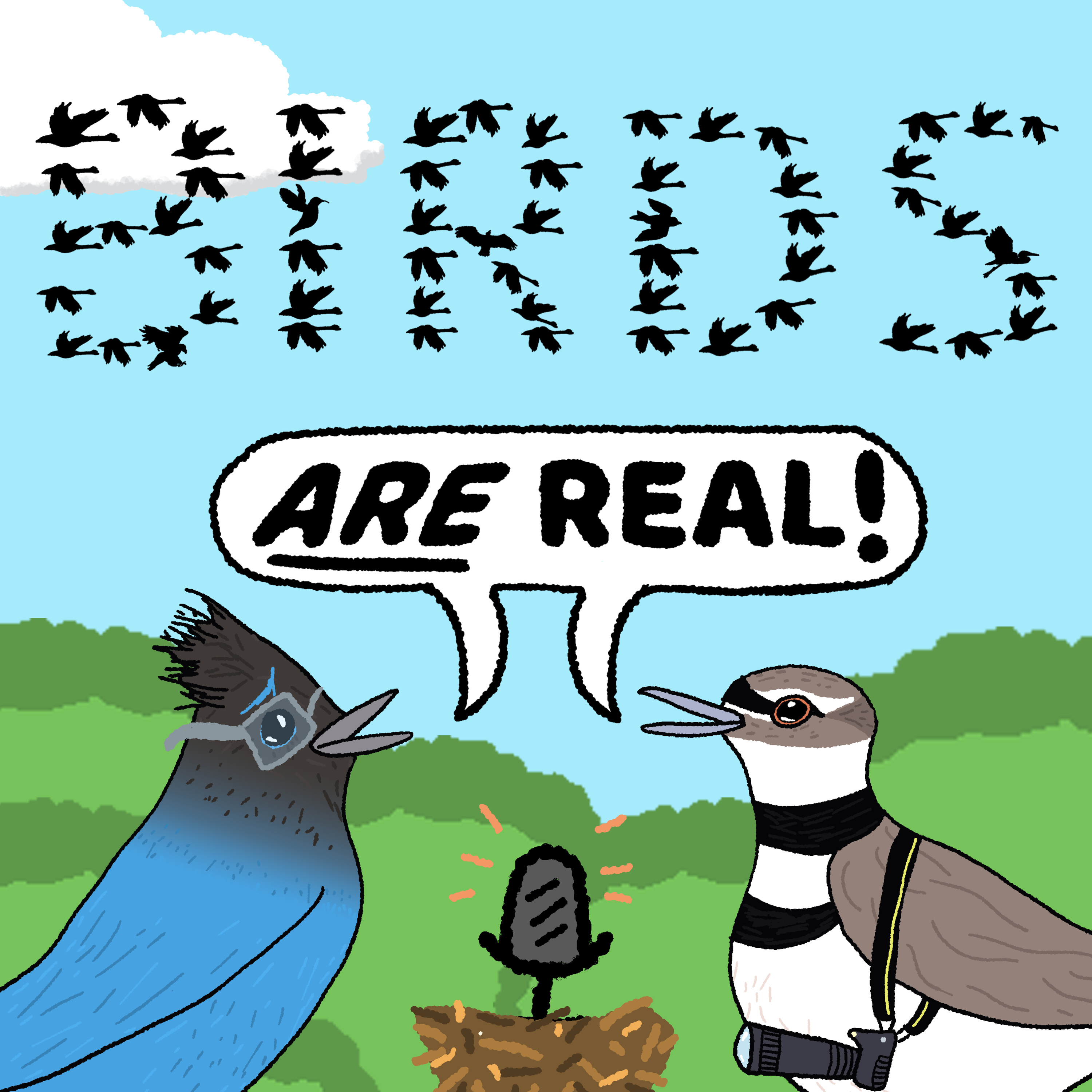 Birds Are Real - S1 E1 - Bald Eagles, Bardolatry, and Bond Villains episode artwork