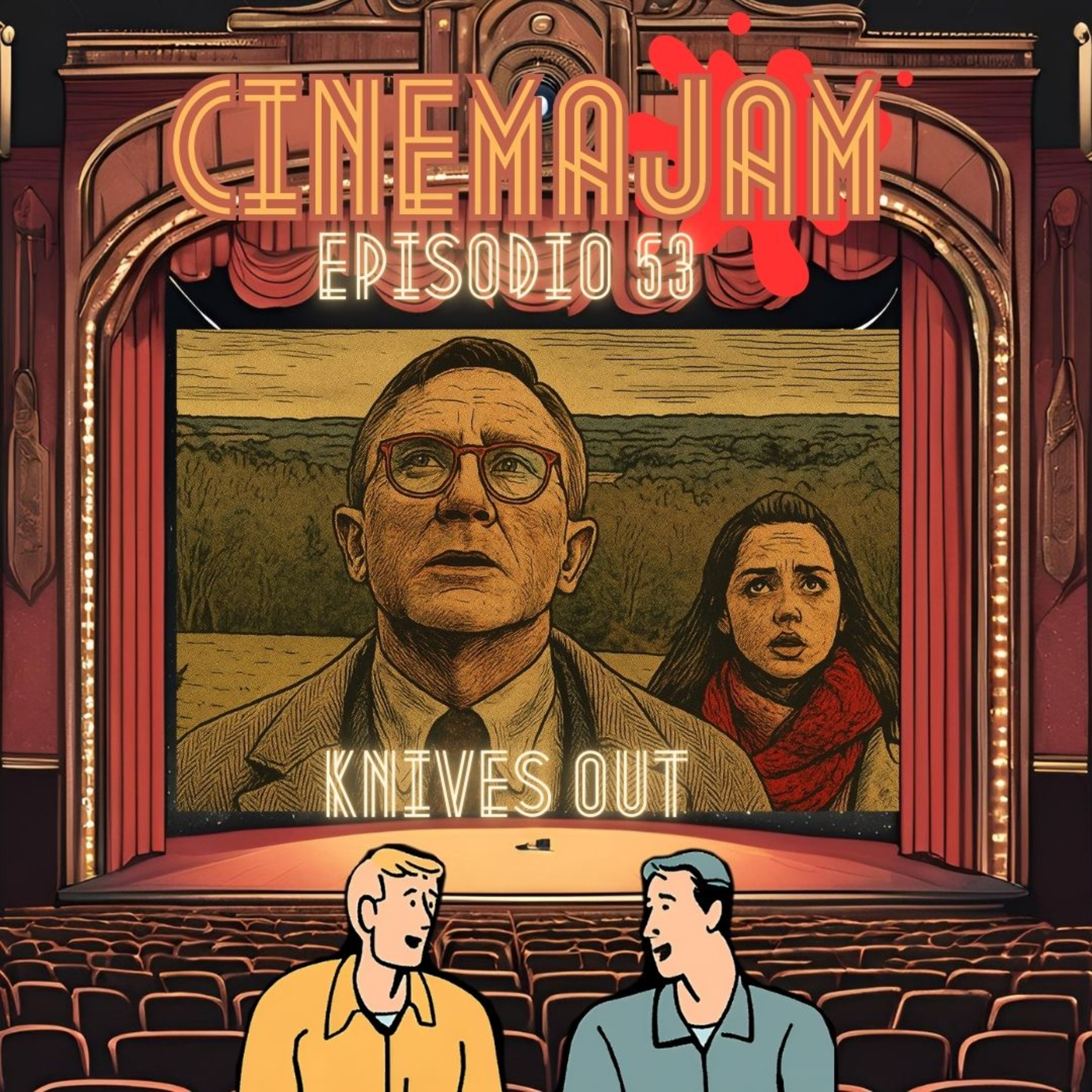 Ep. 53 - Knives Out: ¿Columbo o Agatha Christie? | Análisis del Whodunnit Moderno y la Sátira Social episode artwork