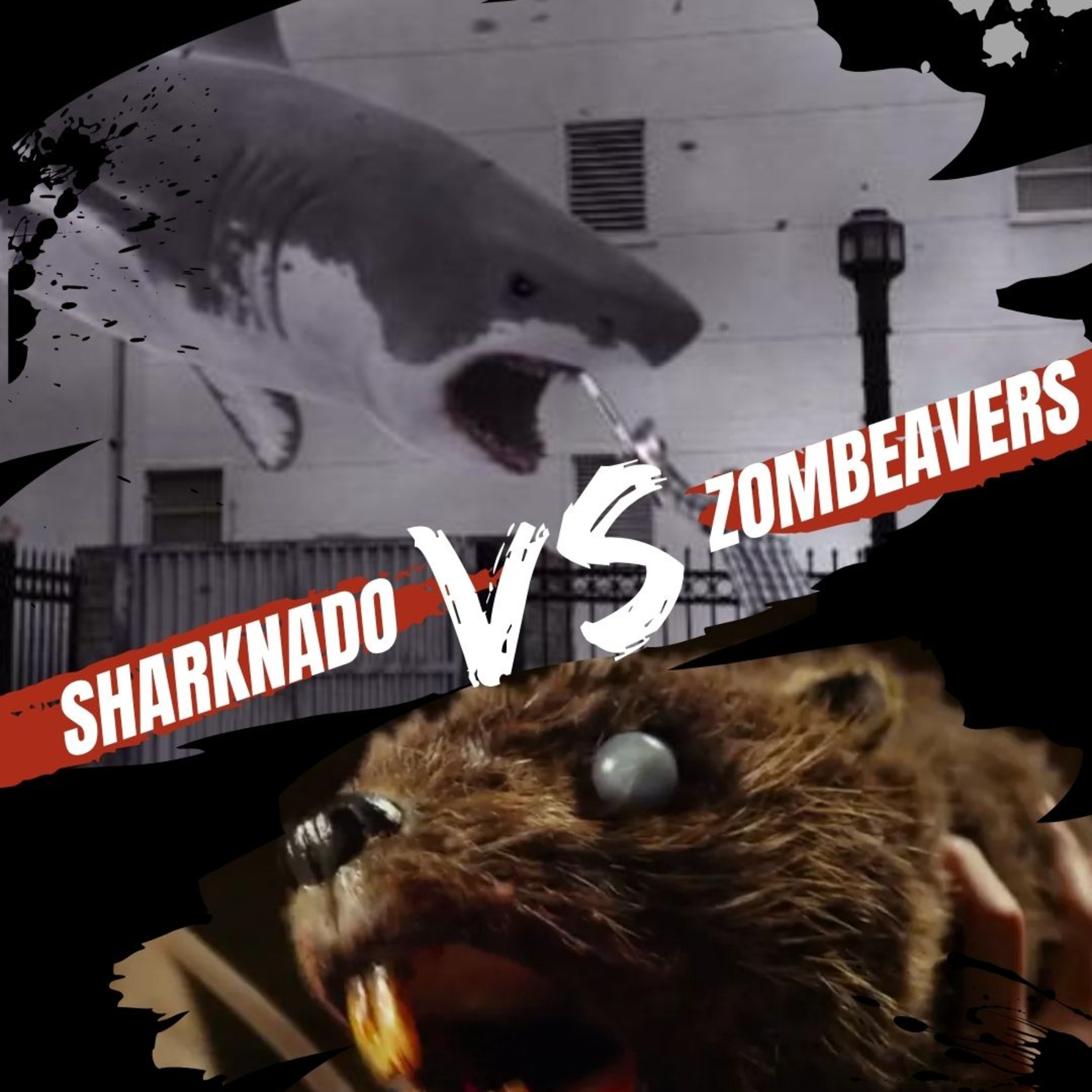 Sharknado vs. Zombeavers: The Ultimate B-Movie Face-Off episode artwork