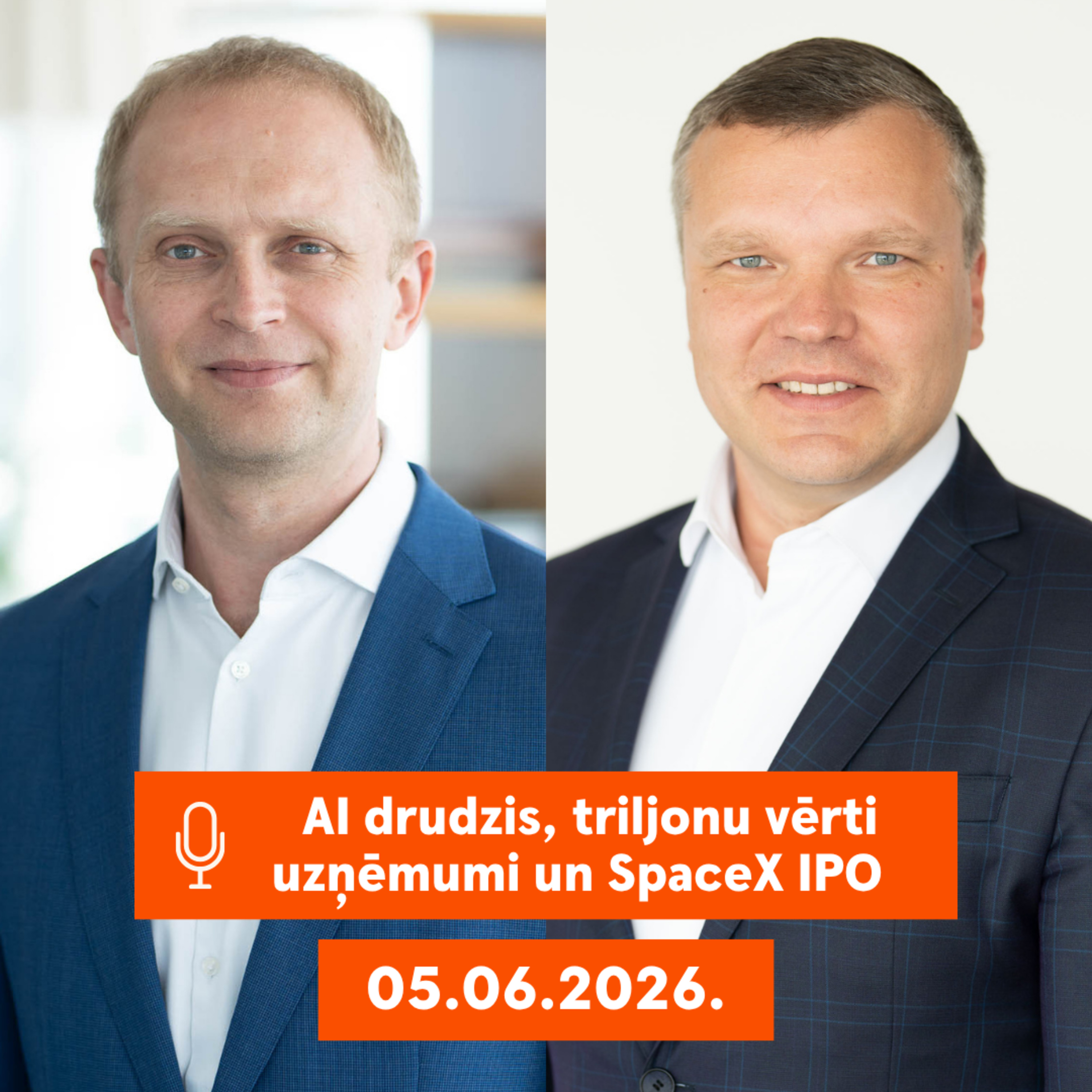 |165| AI drudzis, triljonu vērti uzņēmumi un SpaceX IPO episode artwork