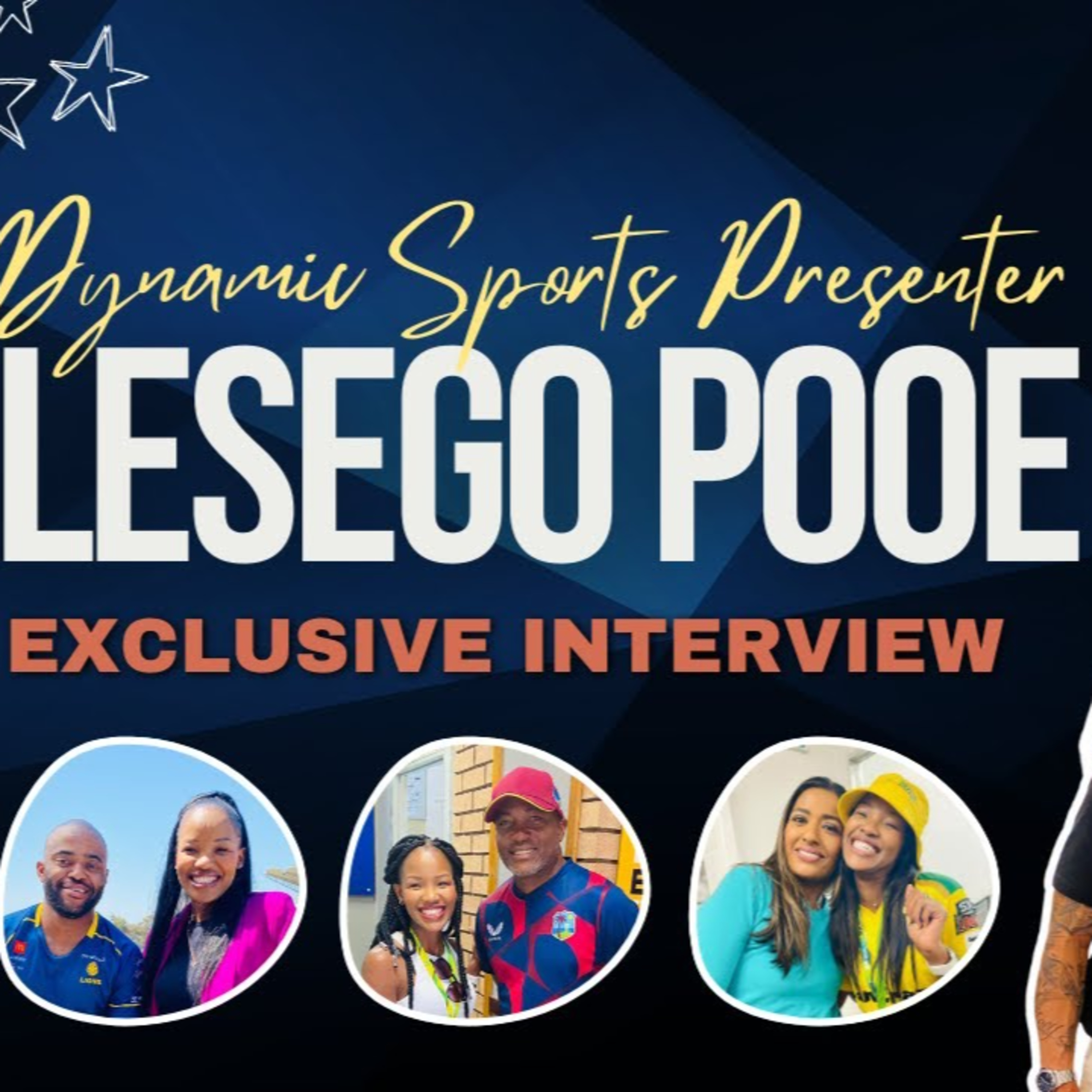 Lesego Pooe Exclusive: Behind the Mic with South Africa's Leading Sports Presenter 🎙️