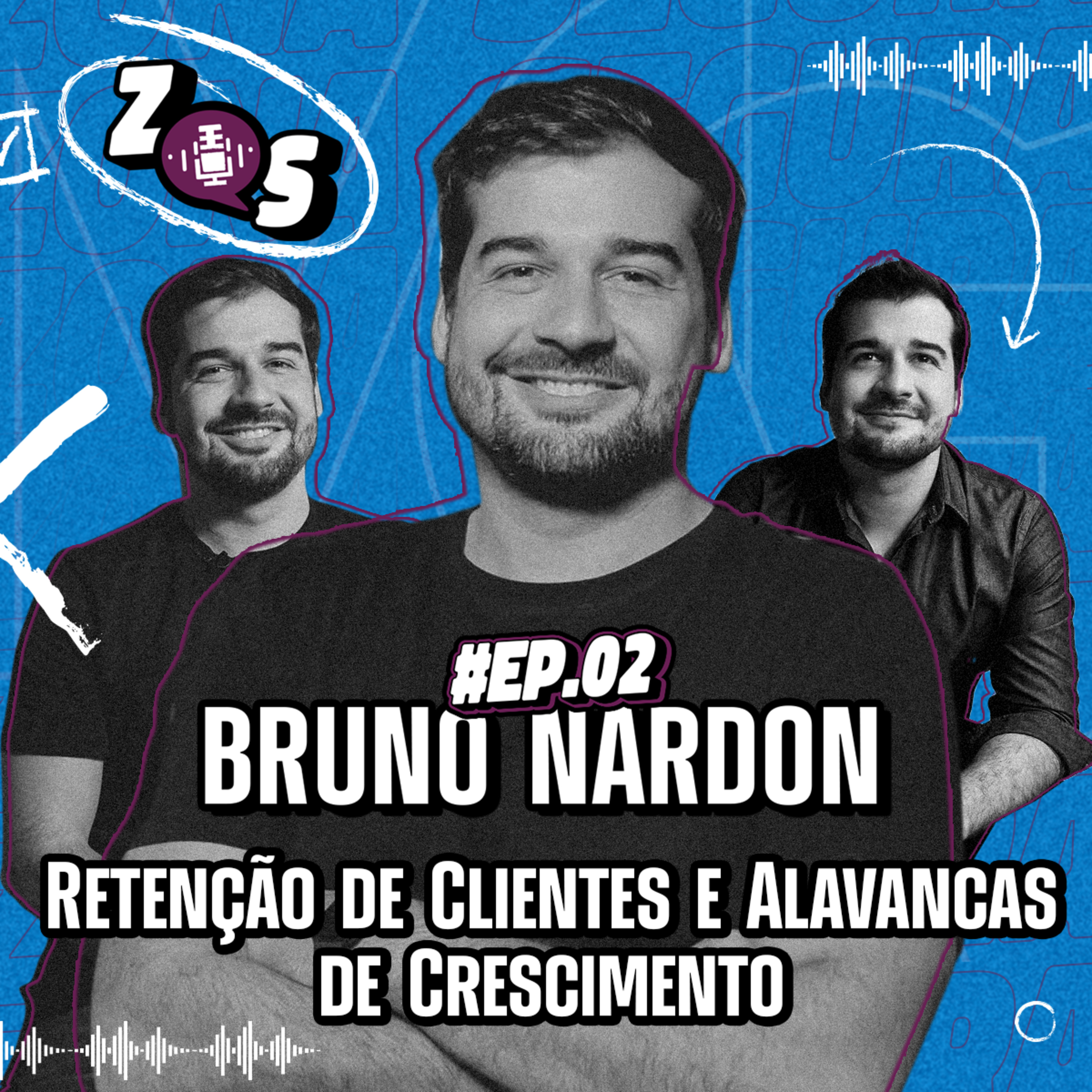 #02 | Retenção de Clientes e Alavancas de Crescimento com Bruno Nardon episode artwork