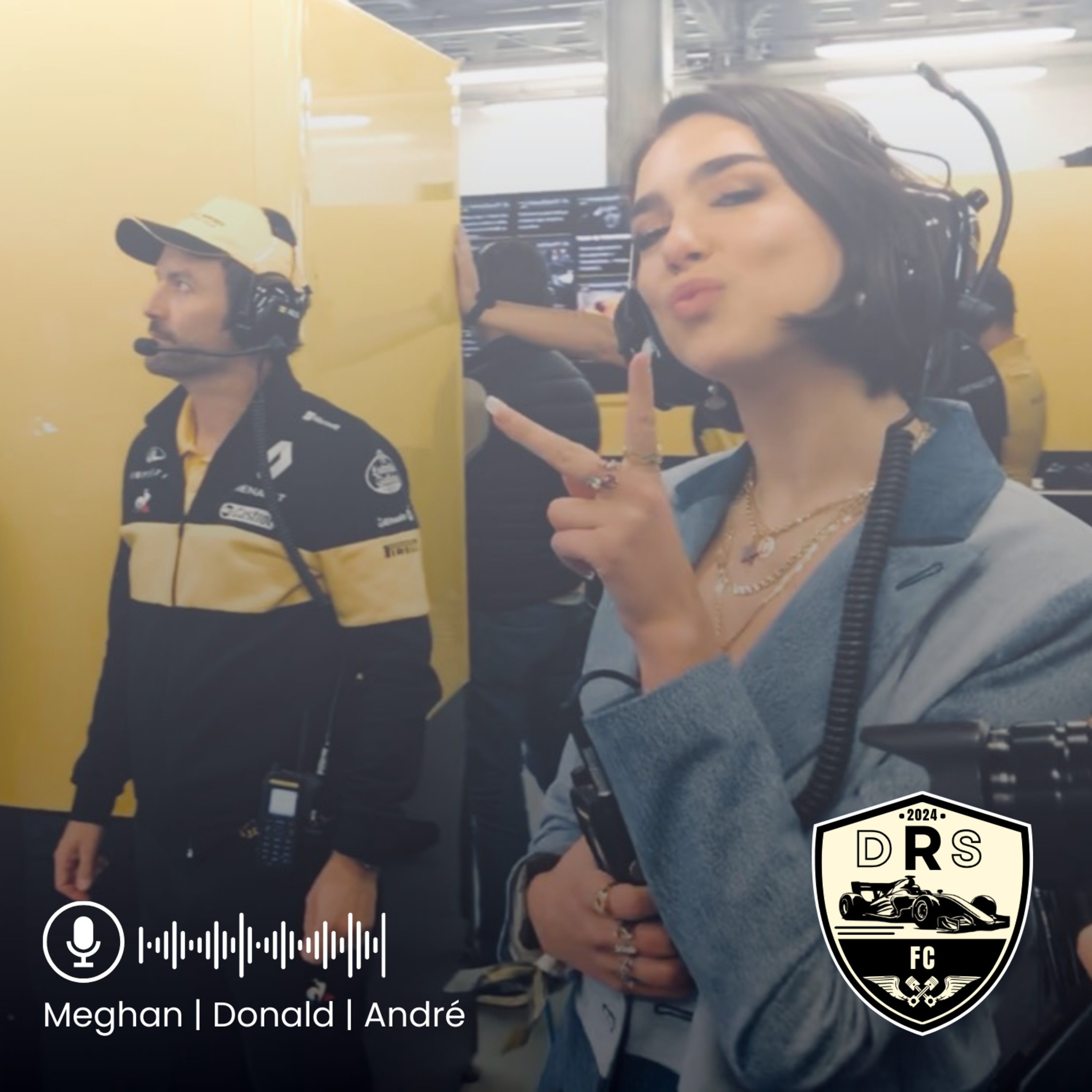 F1 NEWS: Driver’s drop bars, Dua Lipa, and dating royalty episode artwork