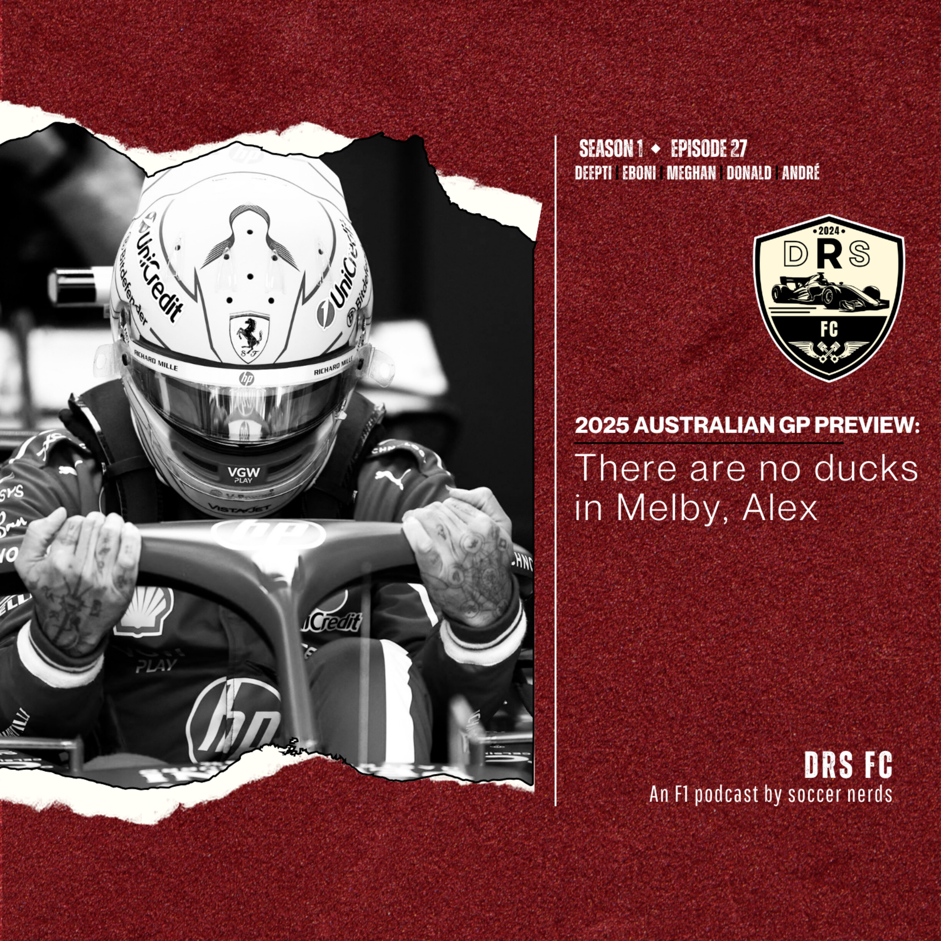 2025 AUSTRALIAN GP PREVIEW: There are no ducks in Melby, Alex episode artwork