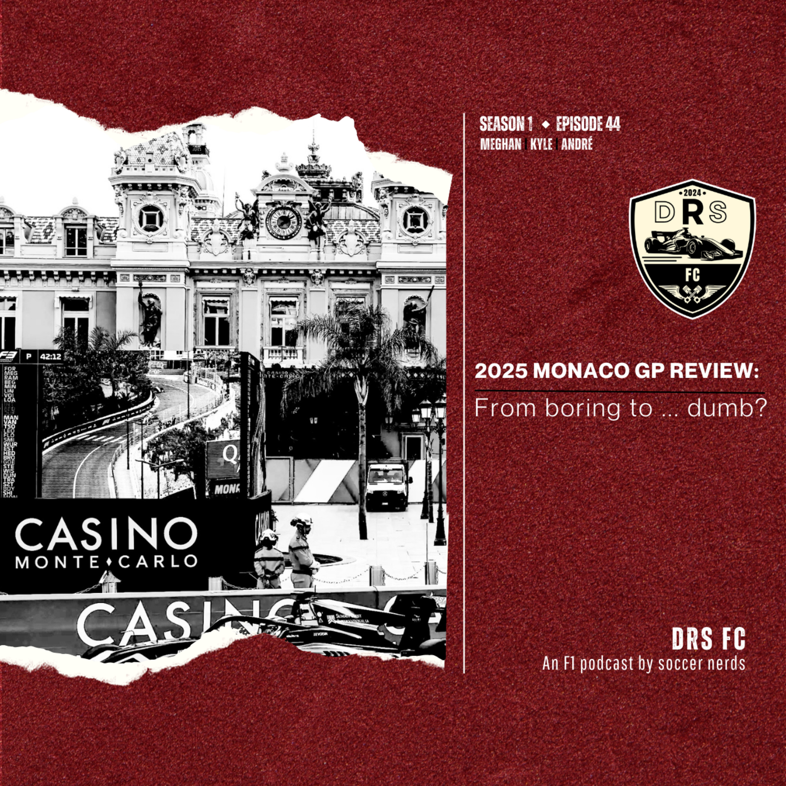 2025 MONACO GP REVIEW: From boring to ... dumb? episode artwork
