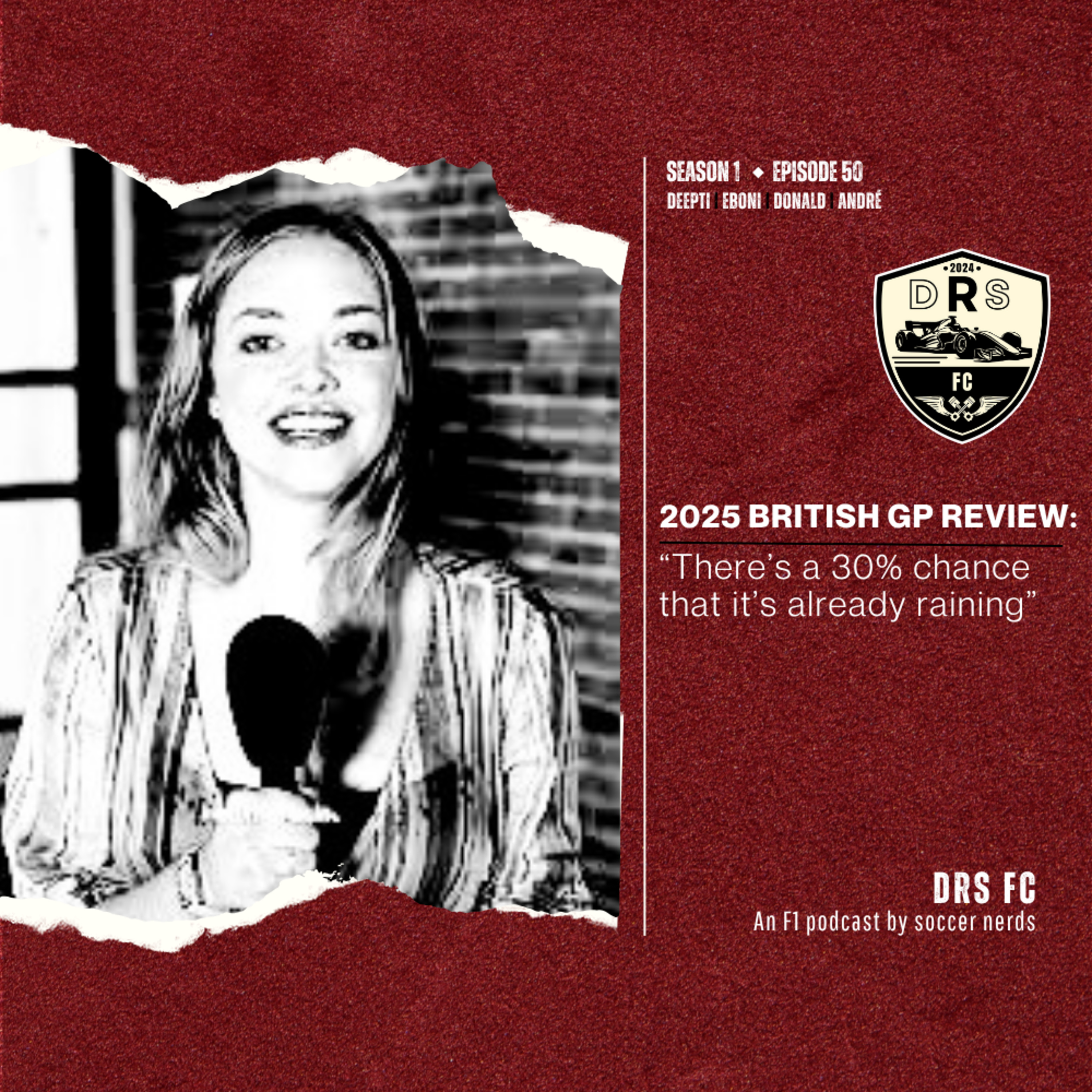 2025 BRITISH GP REVIEW: "There's a 30% chance that it's already raining" episode artwork