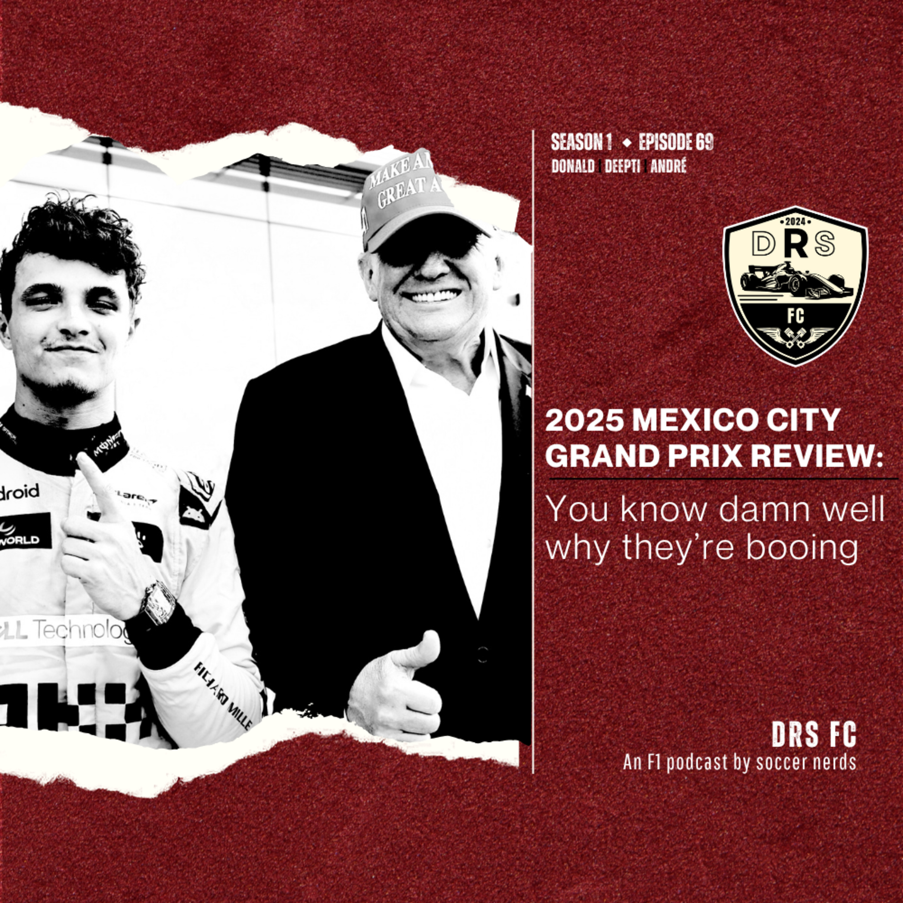 2025 MEXICO CITY GP REVIEW: You know damn well why they're booing episode artwork