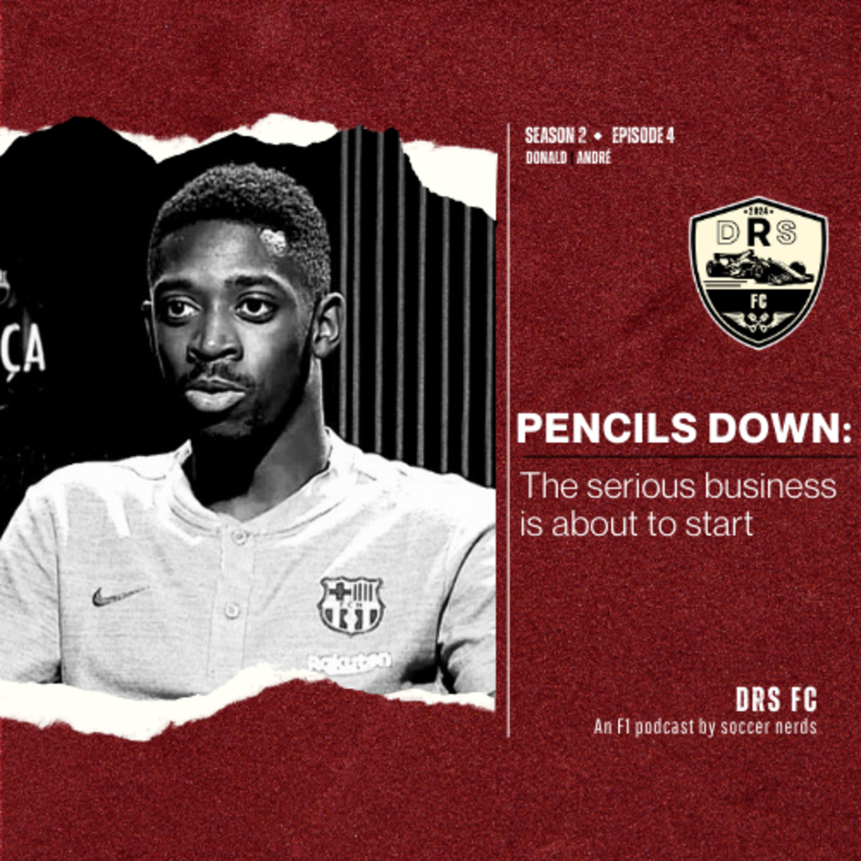PENCILS DOWN: The serious business is about to start episode artwork