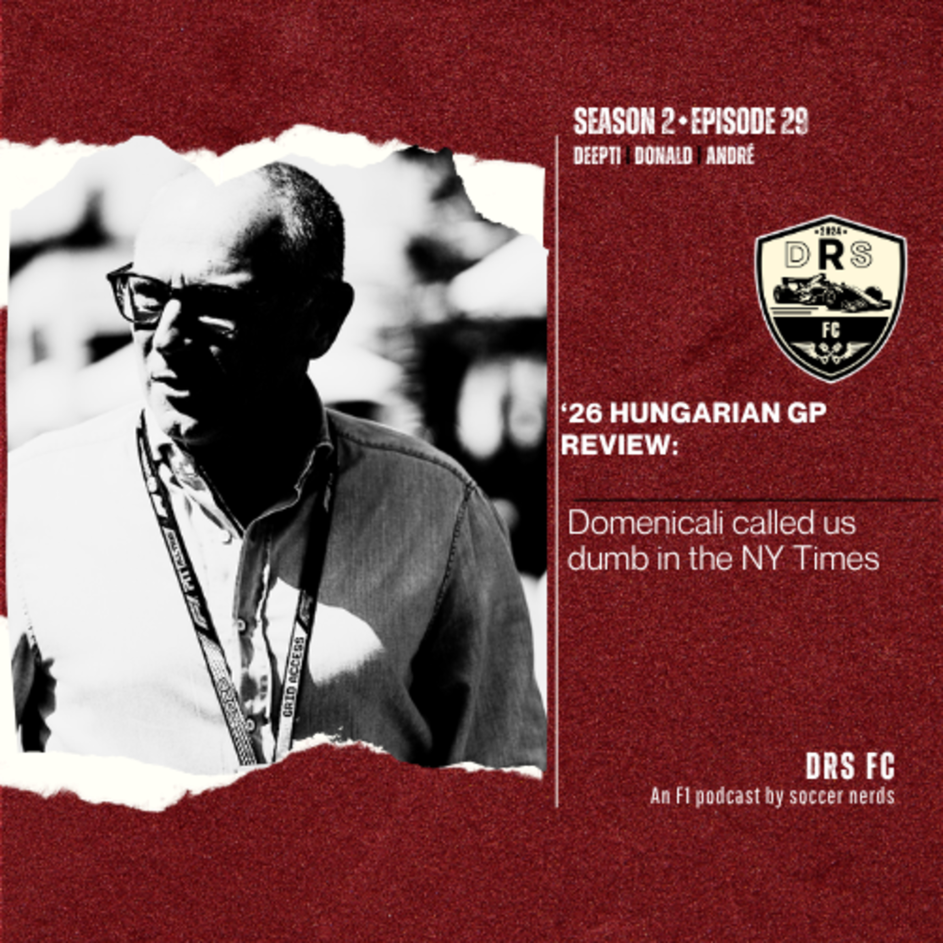 Domenicali called us dumb in the New York Times | '26 HUNGARIAN GP REVIEW episode artwork