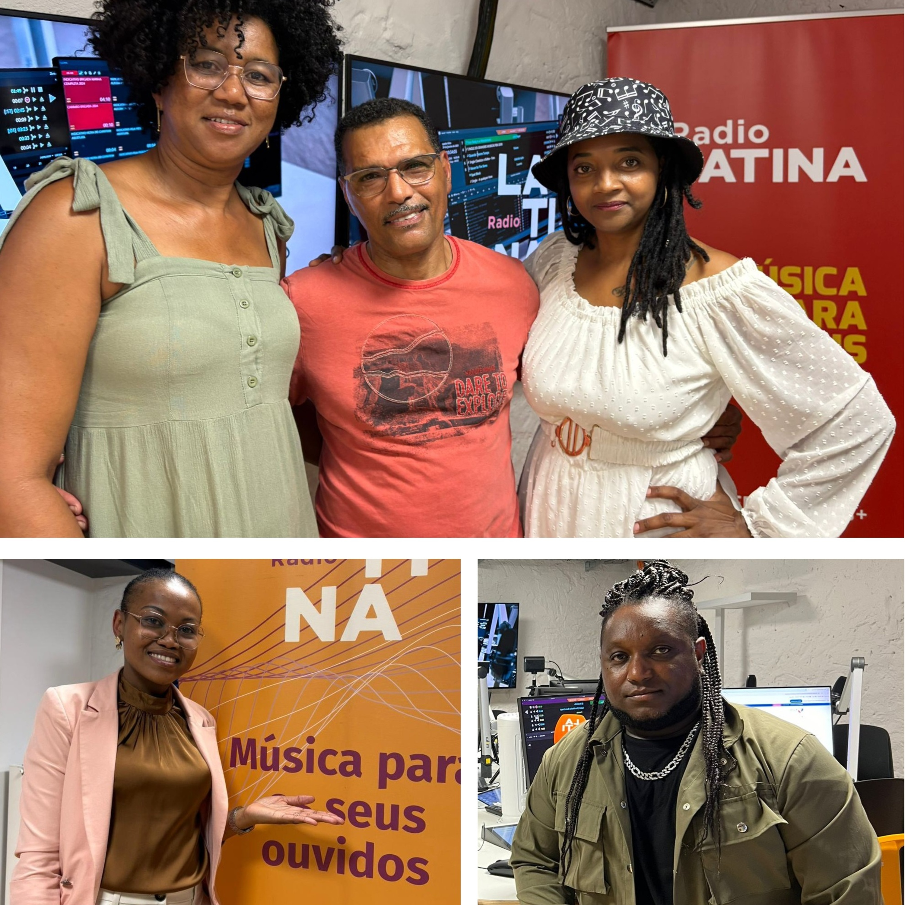 Belmiro Semedo, Lavvy Santos, Erica Lopes e Neuza Gomes