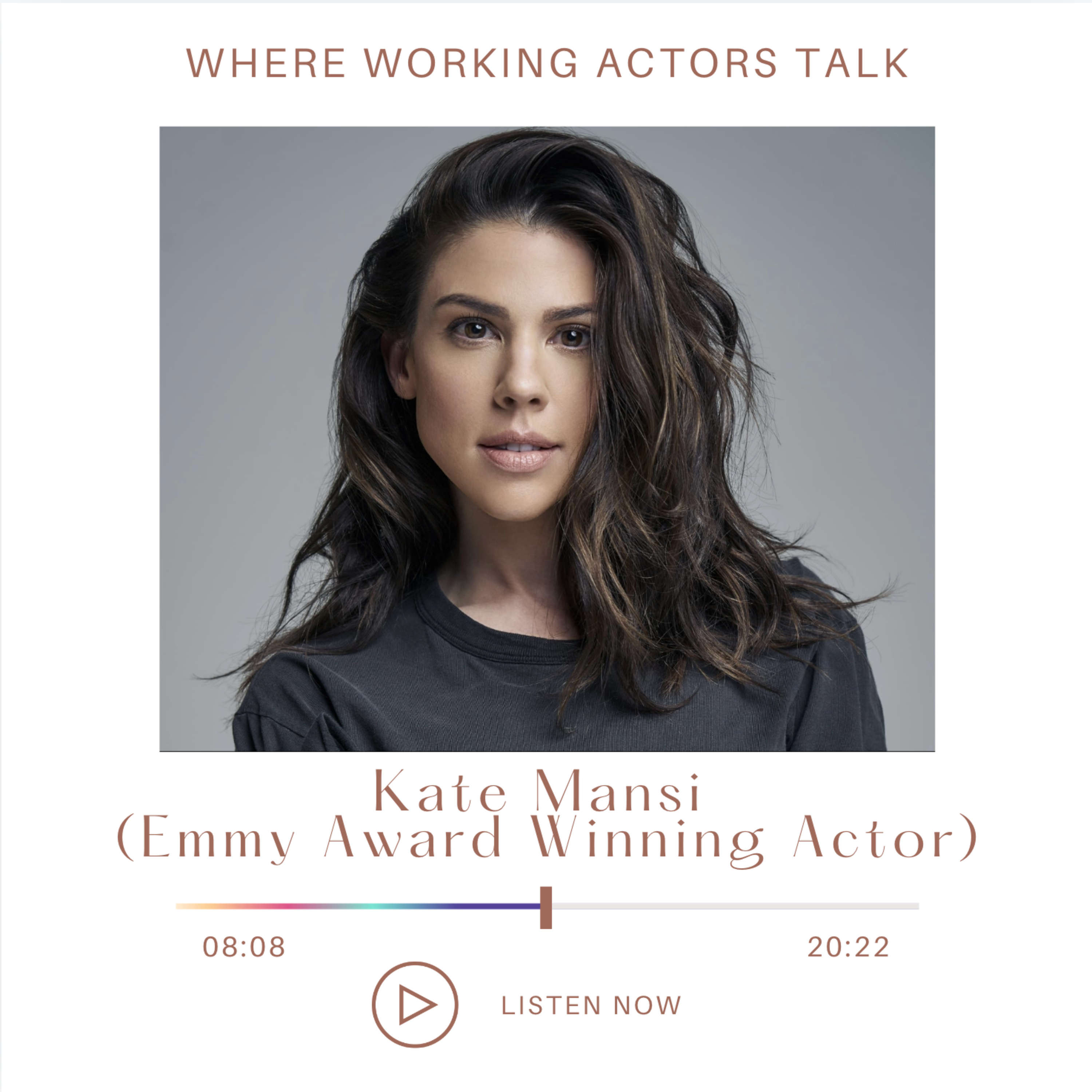 Where Working Actors Talk