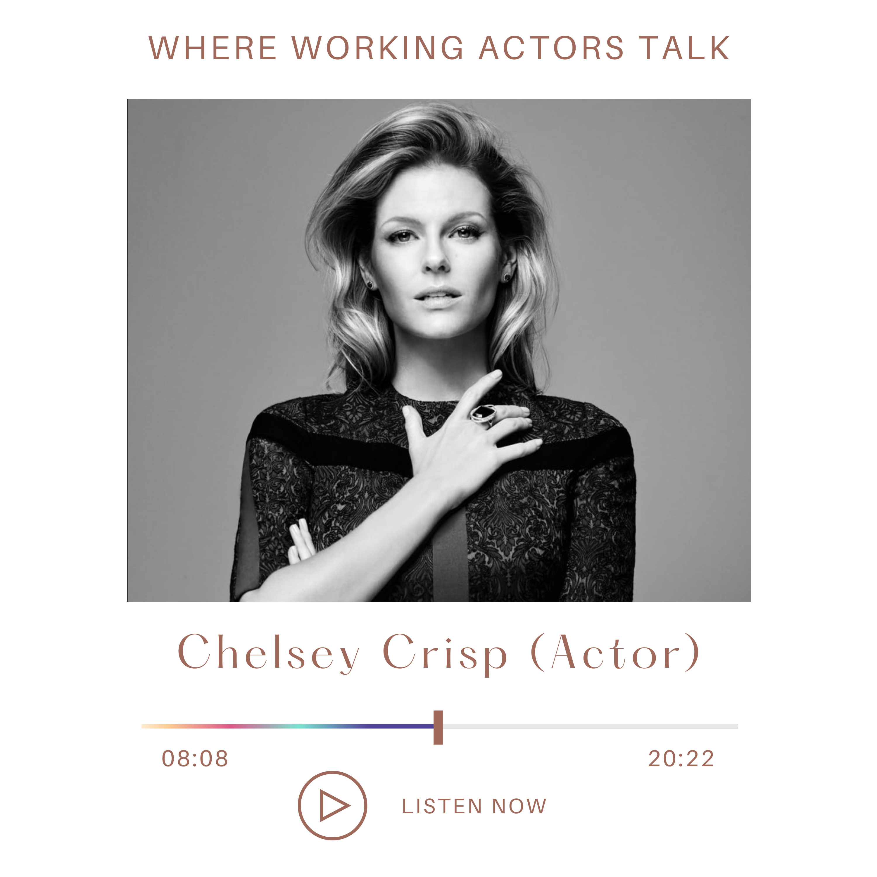 Eps 23: Chelsey Crisp on Becoming a Series Regular on ‘Fresh Off the Boat’, Comedy, and How the Pursuit of Acting Has Changed