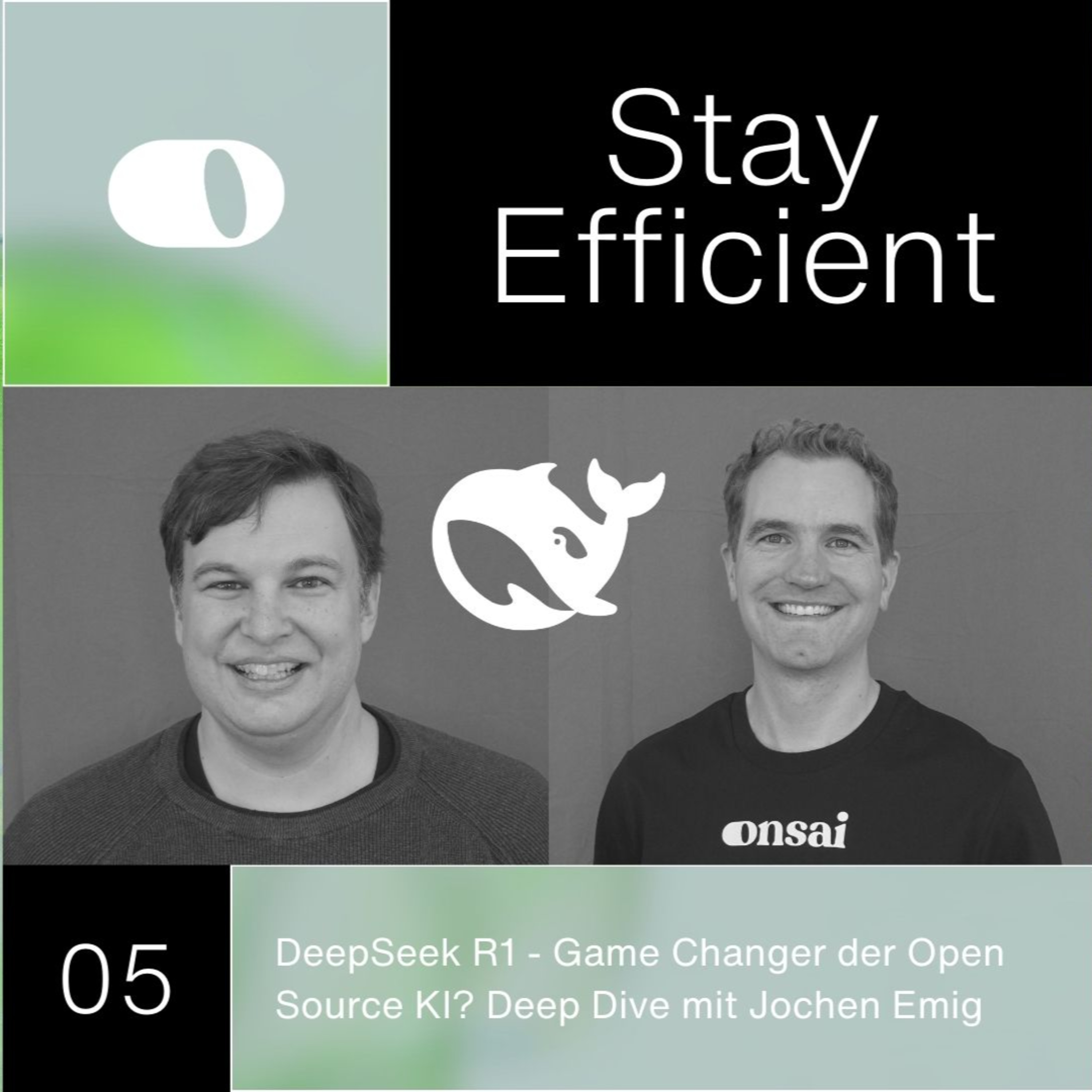 #5 - DeepSeek R1 - Game Changer der Open Source KI? Deep Dive mit Jochen Emig episode artwork