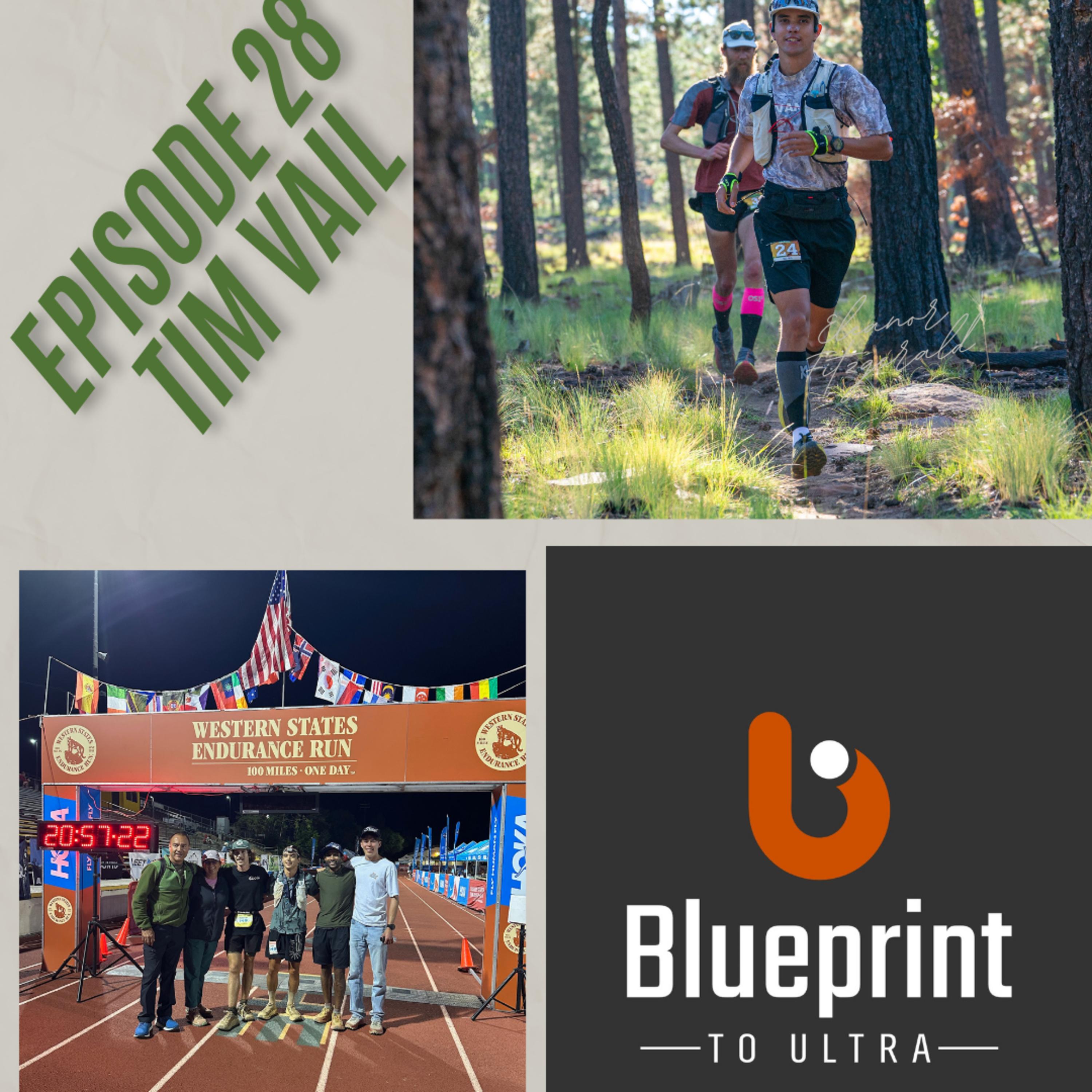 Episode 28: Tim Vail - Running to keep the demons at bay in the beginning to putting down serious miles at ultras. episode artwork