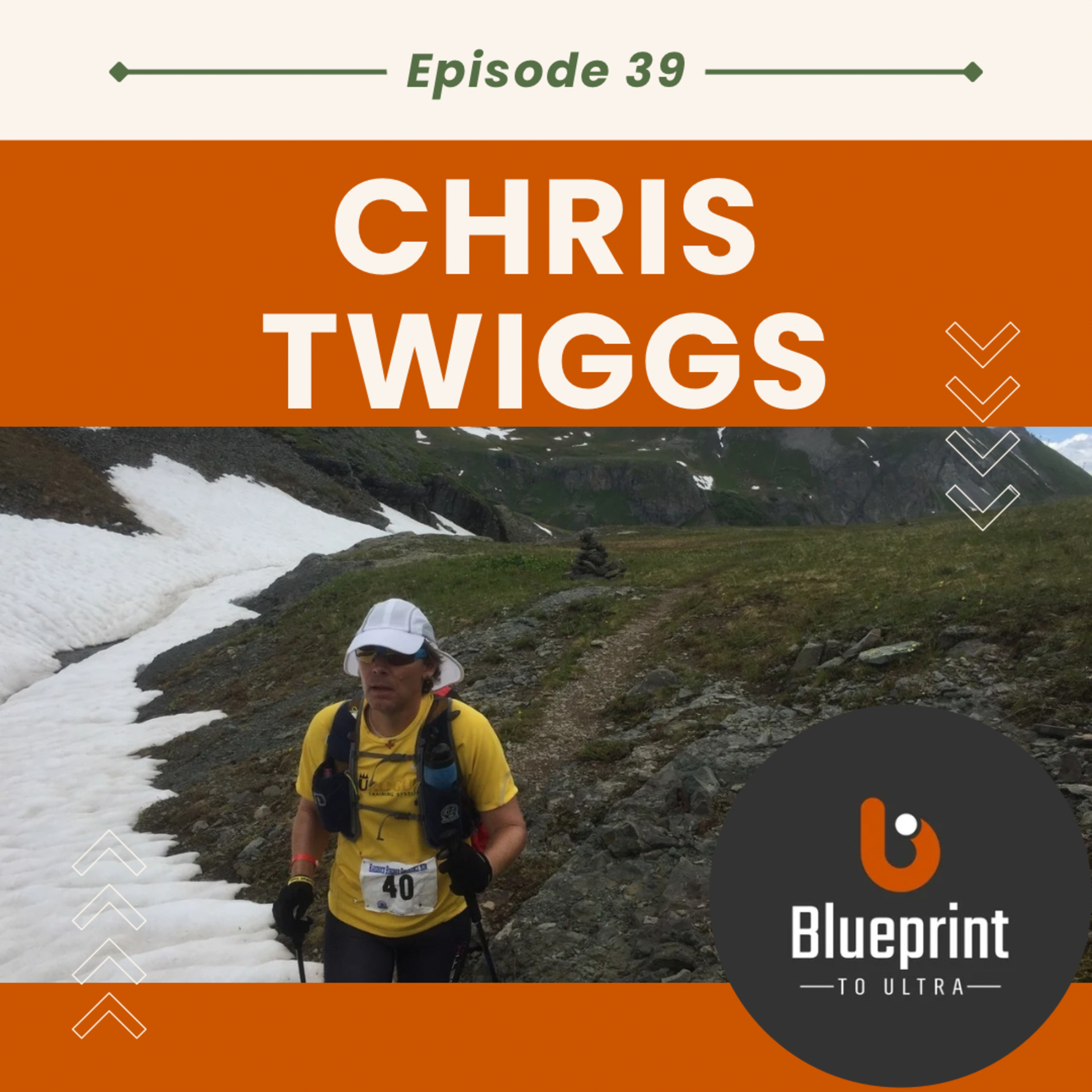 Episode 39: Chris Twiggs - Ready to set a PR in your next ultra? Listen to Chris, 17 x finisher of Hardrock 100. episode artwork