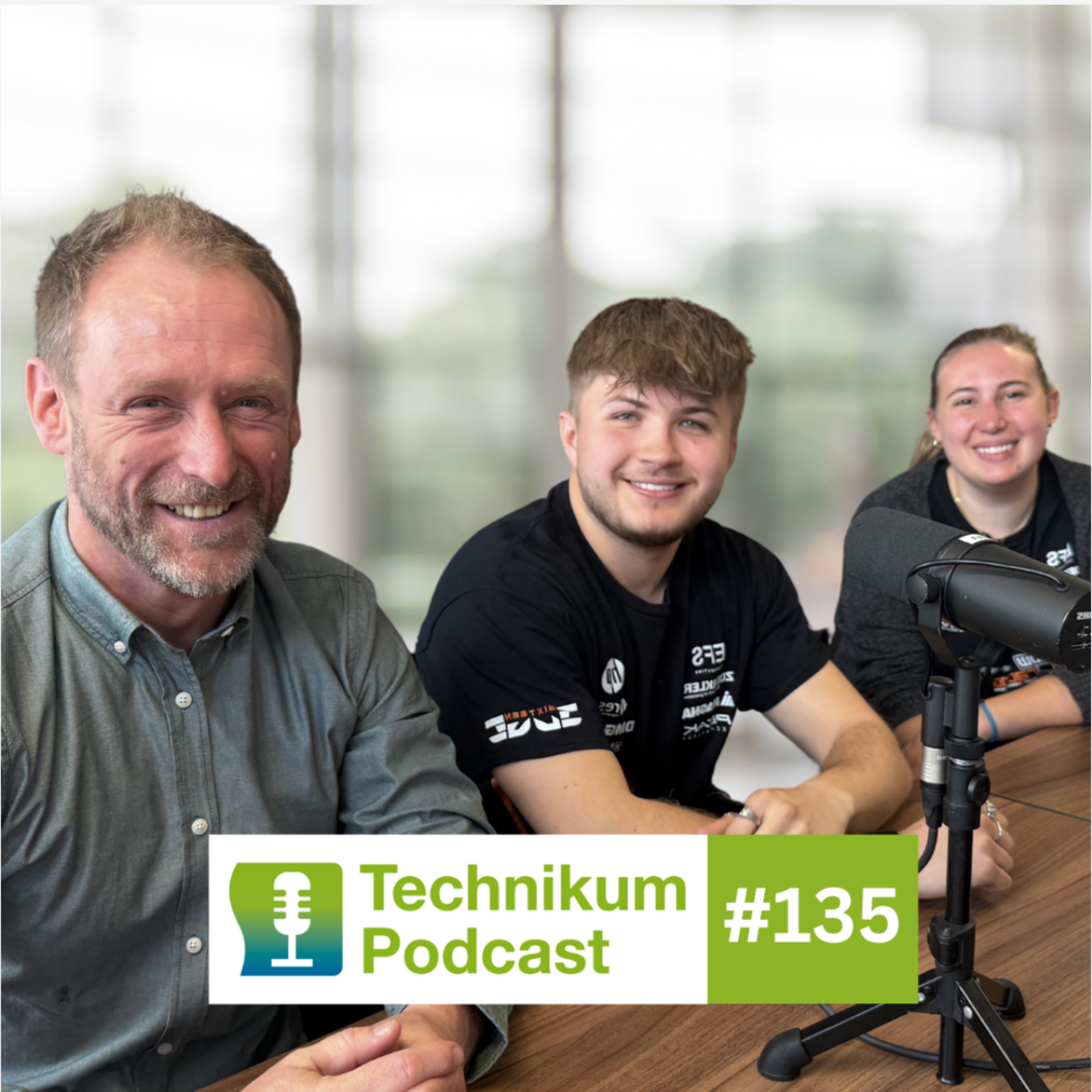 Formula Student: Wenn Studierende ihr eigenes Rennauto bauen (#135 Mayra Klein, Albert Benoni, Christoph Adolf) episode artwork