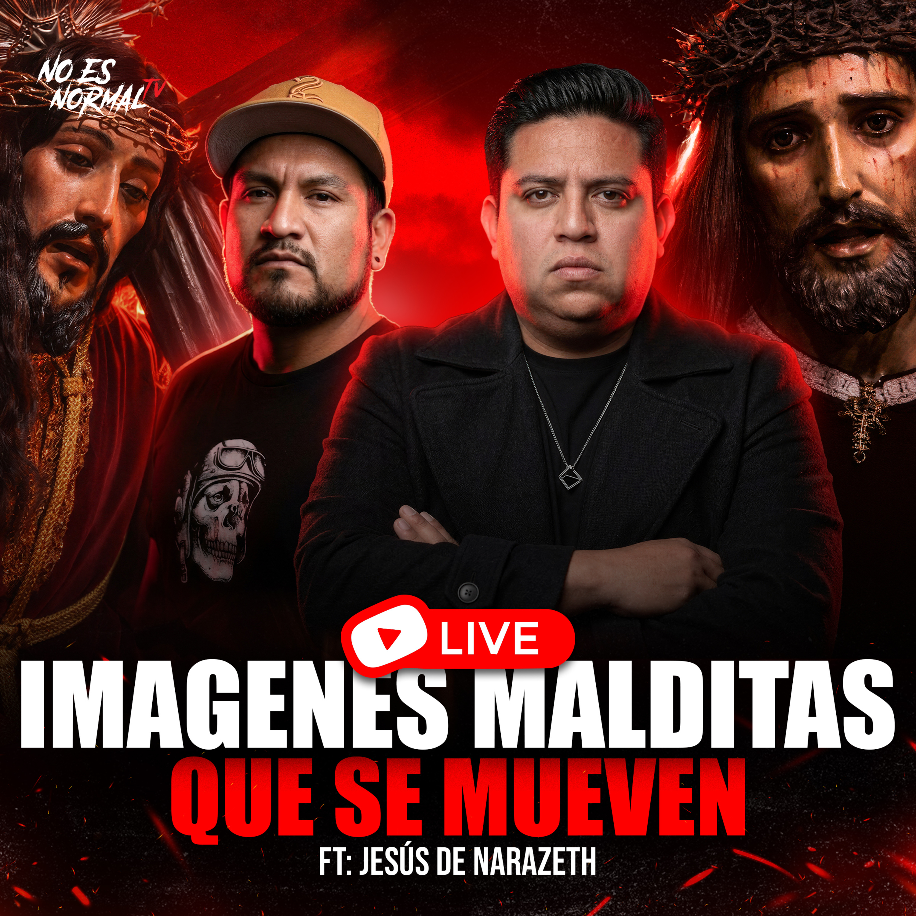 El oscuro MISTERIO de Semana Santa: imágenes religiosas cubiertas y Cristos vivientes