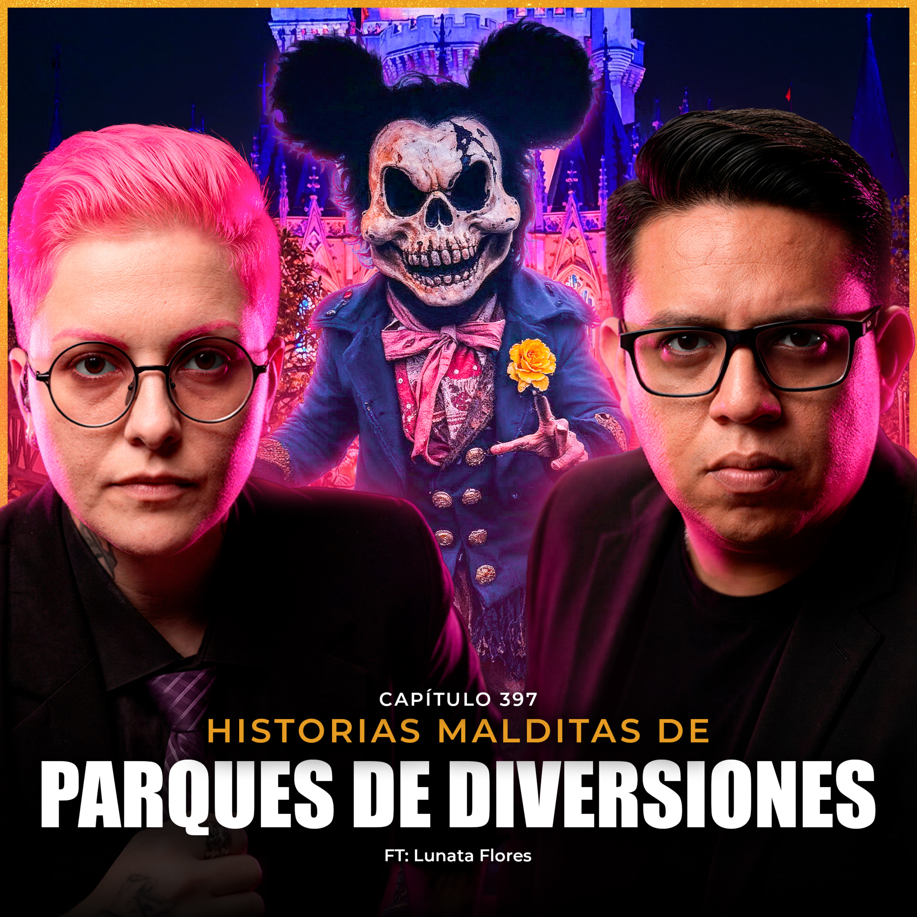 Nunca Vayas a DISNEY de noche | Relatos PARANORMALES reales