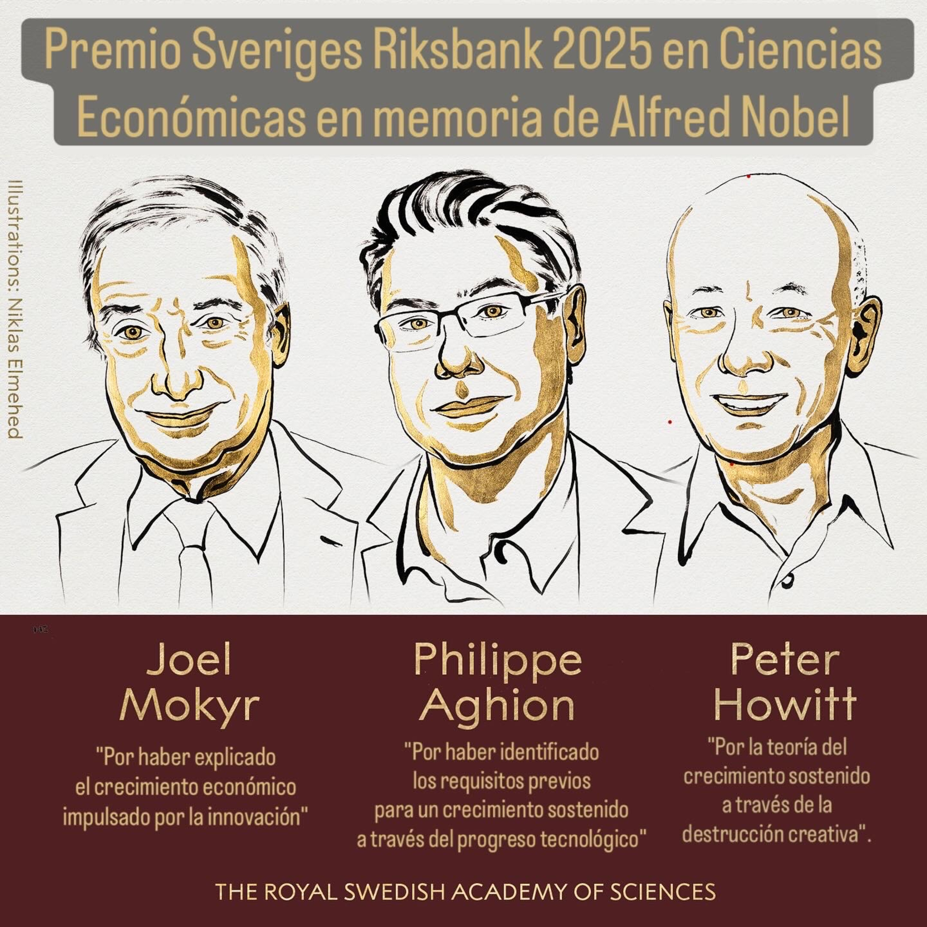 Entendiendo a los Nobel de economía 2025 episode artwork