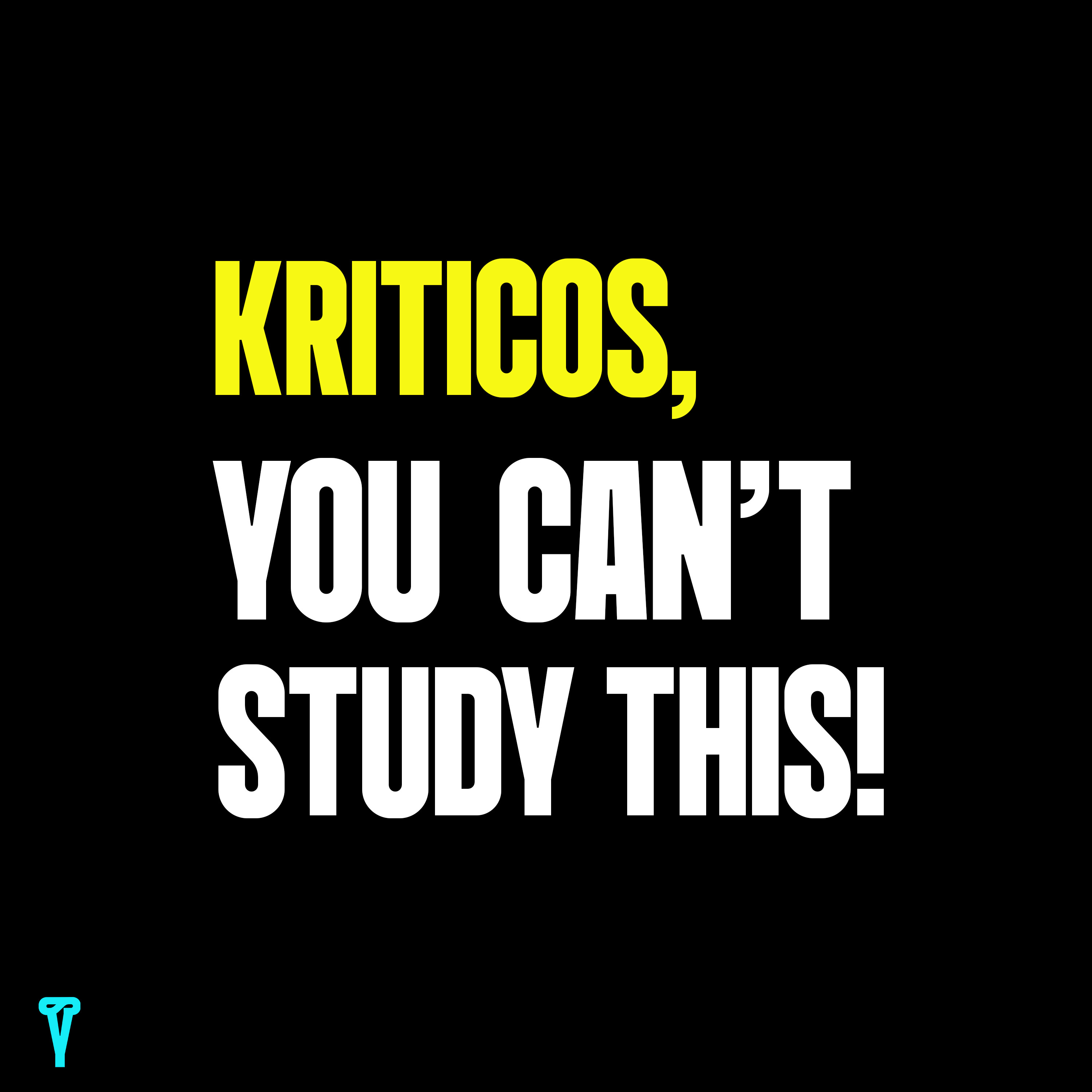 You Can\'t Study This