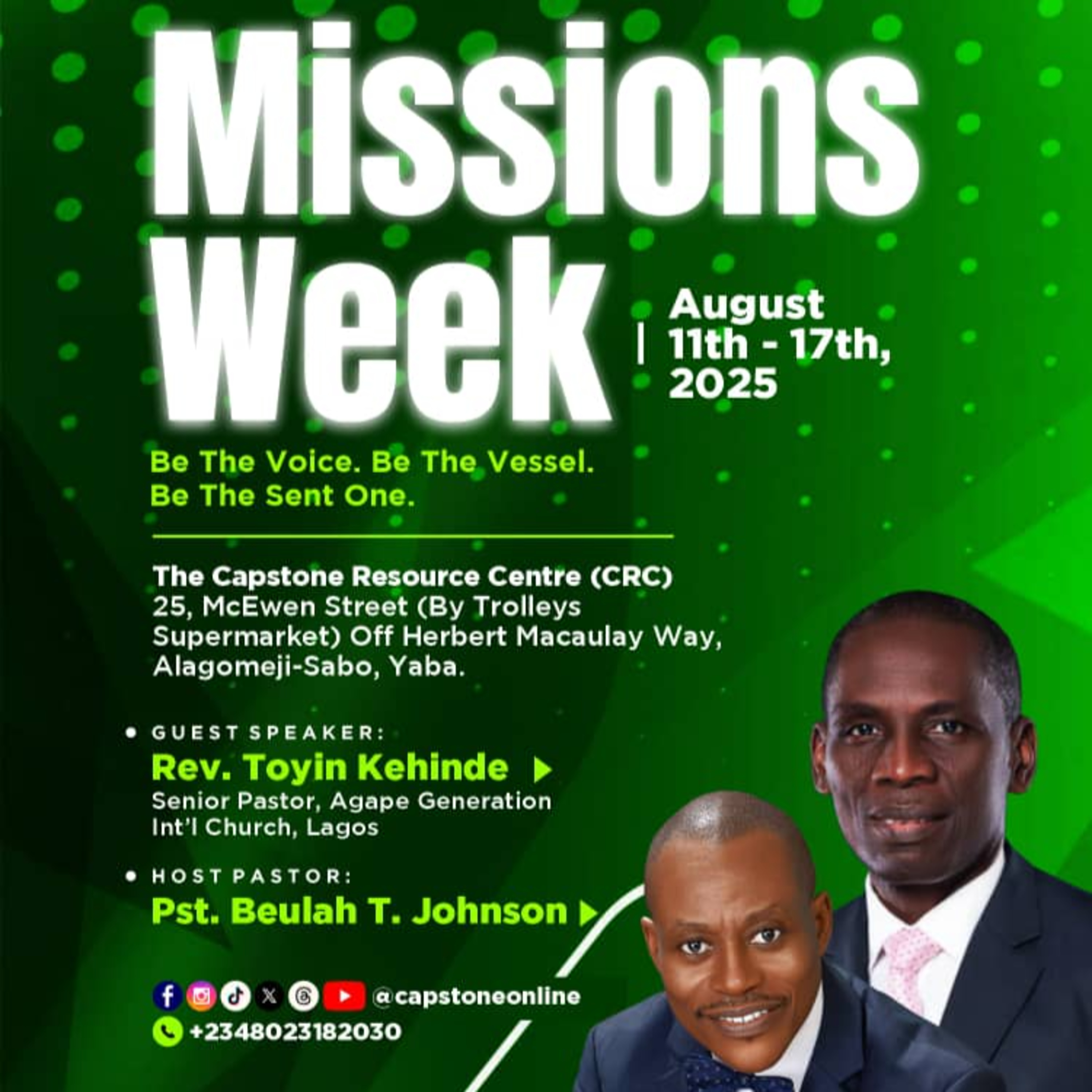 Present Day Realities In Urban Missions | Rev. Toyin Kehinde episode artwork