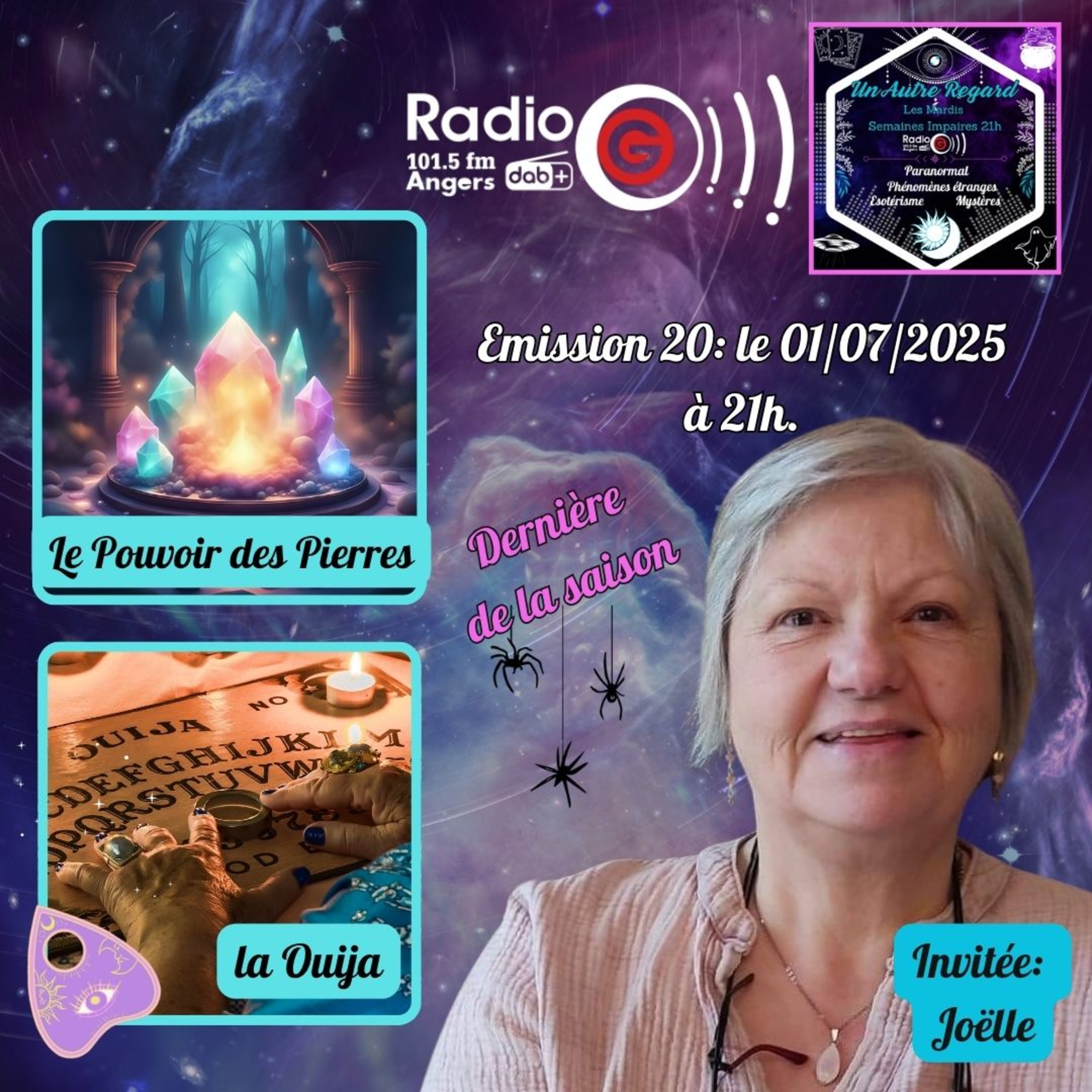 Emission du 01/07/25: le Pouvoir des Pierres & la Ouija