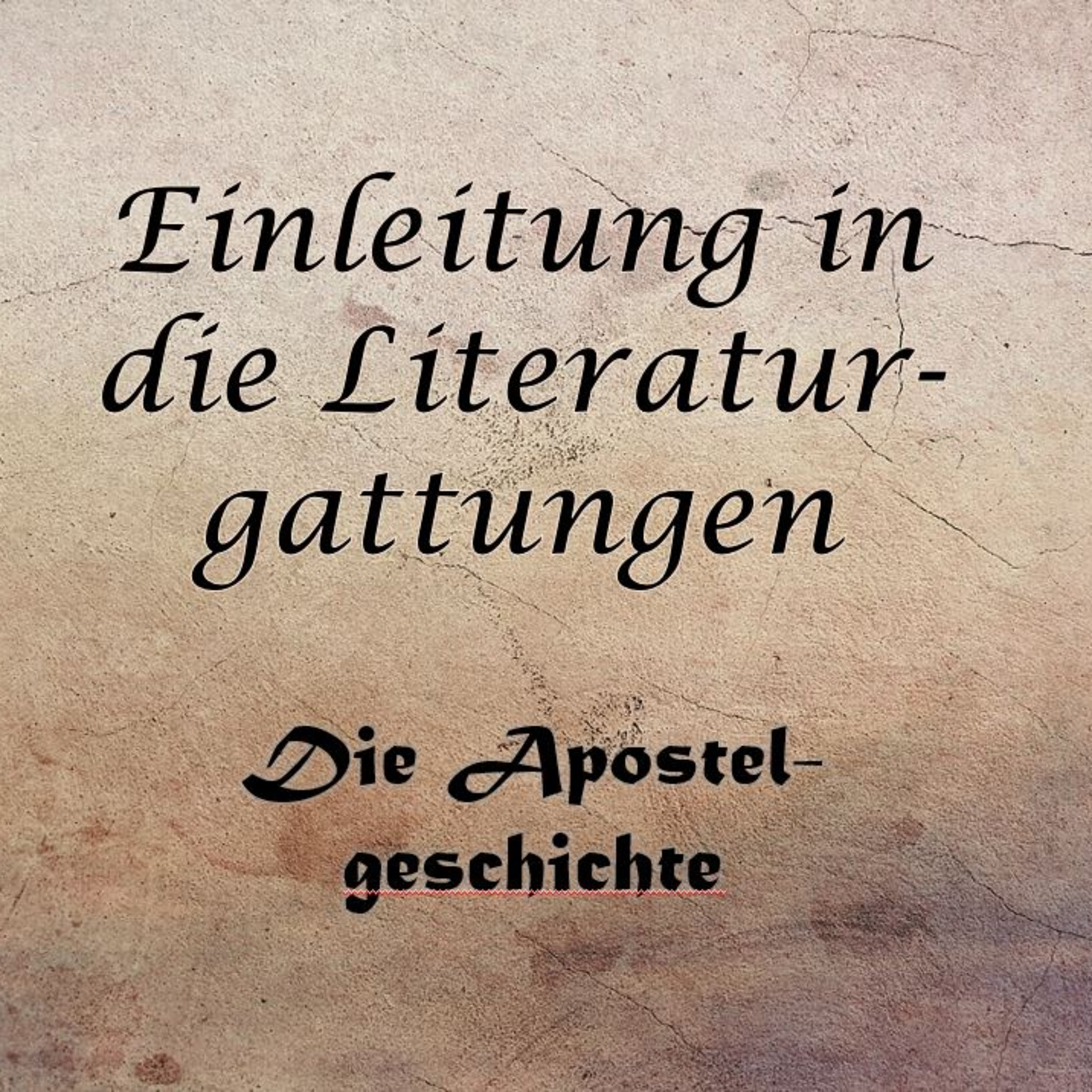 Litteraturgattung: Apostelgeschichte episode artwork