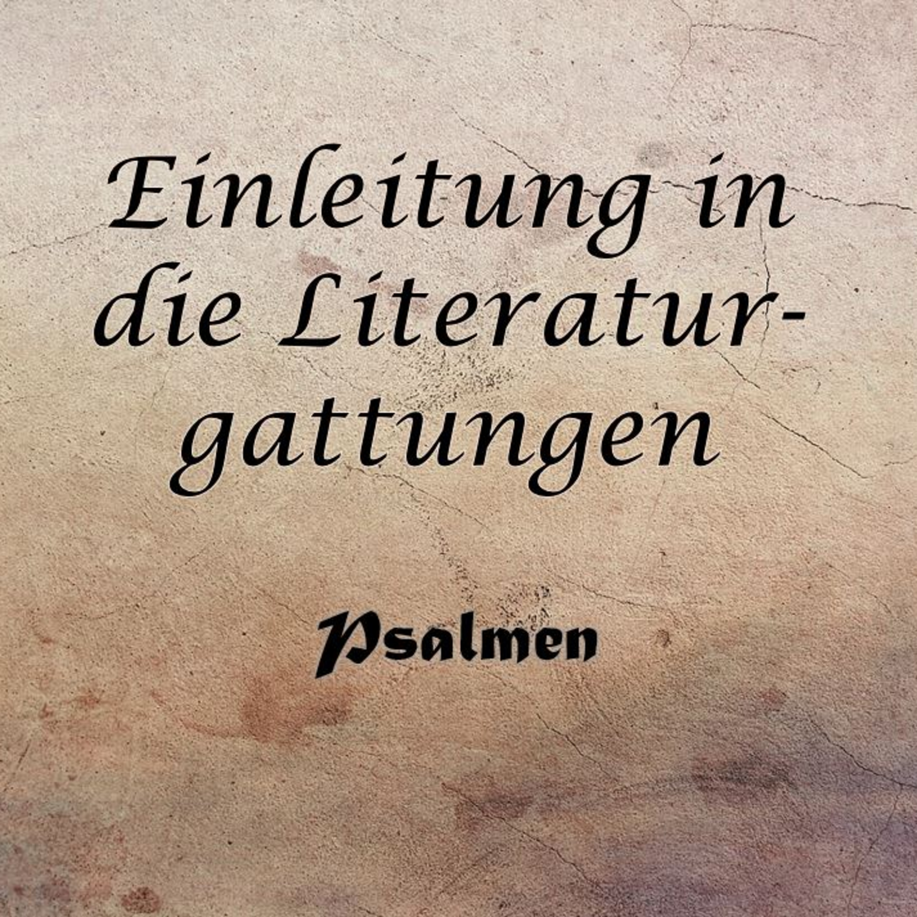 Litteraturgattung: Psalmen episode artwork