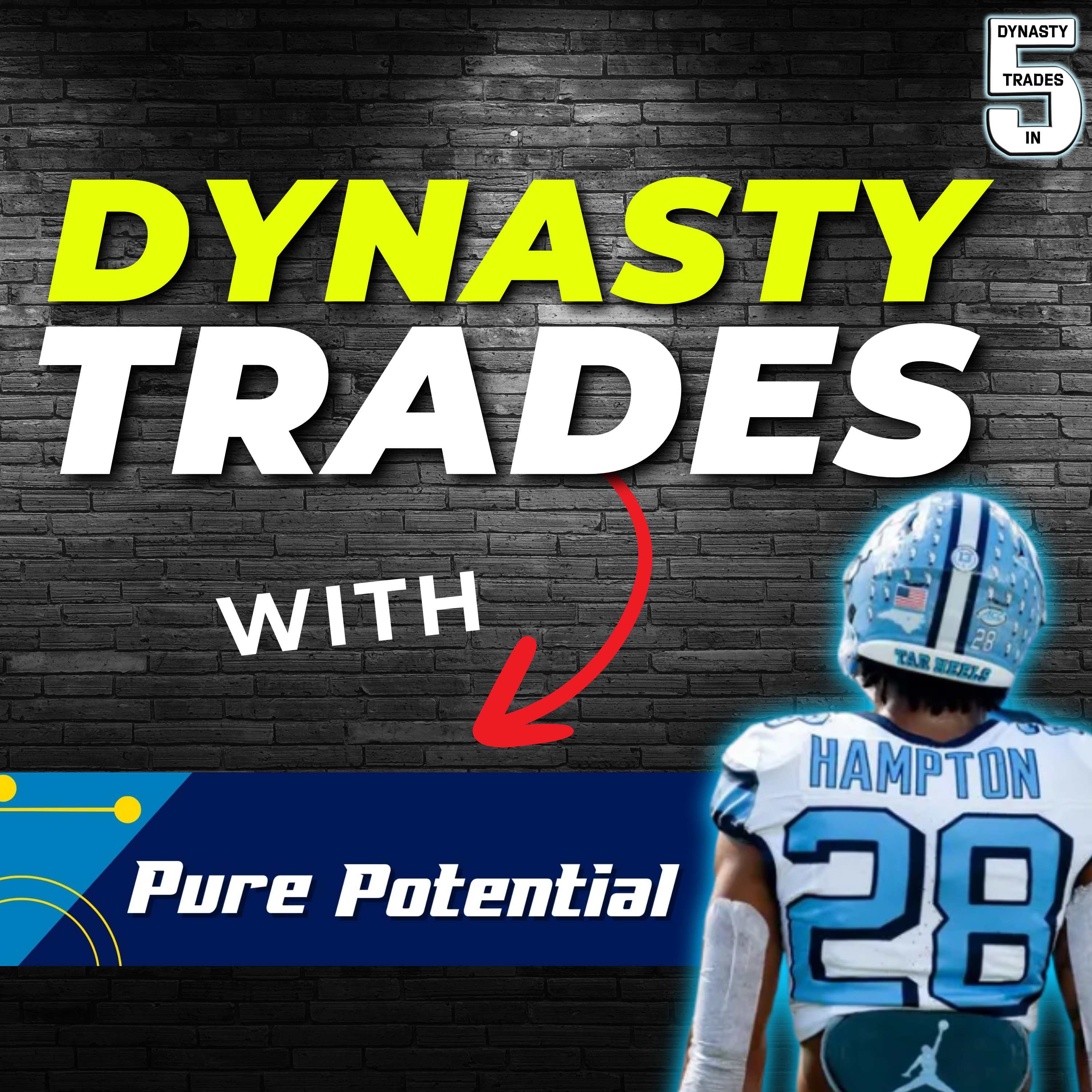 Dynasty DEEP Dive w/ Pure Potential! (Dynasty TRADES and STRATEGY 2025) episode artwork