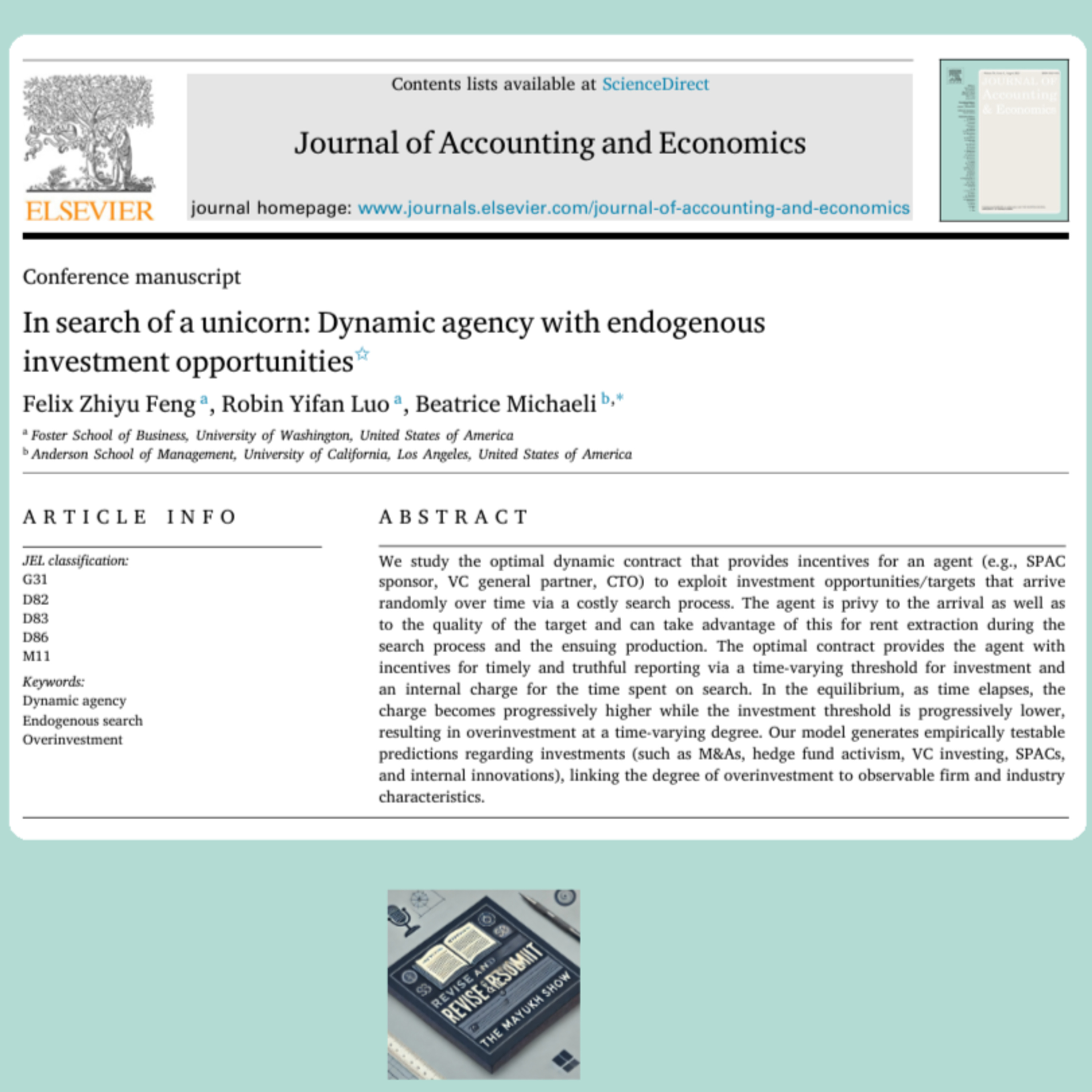 In Search of a Unicorn (Feng et al., 2024)