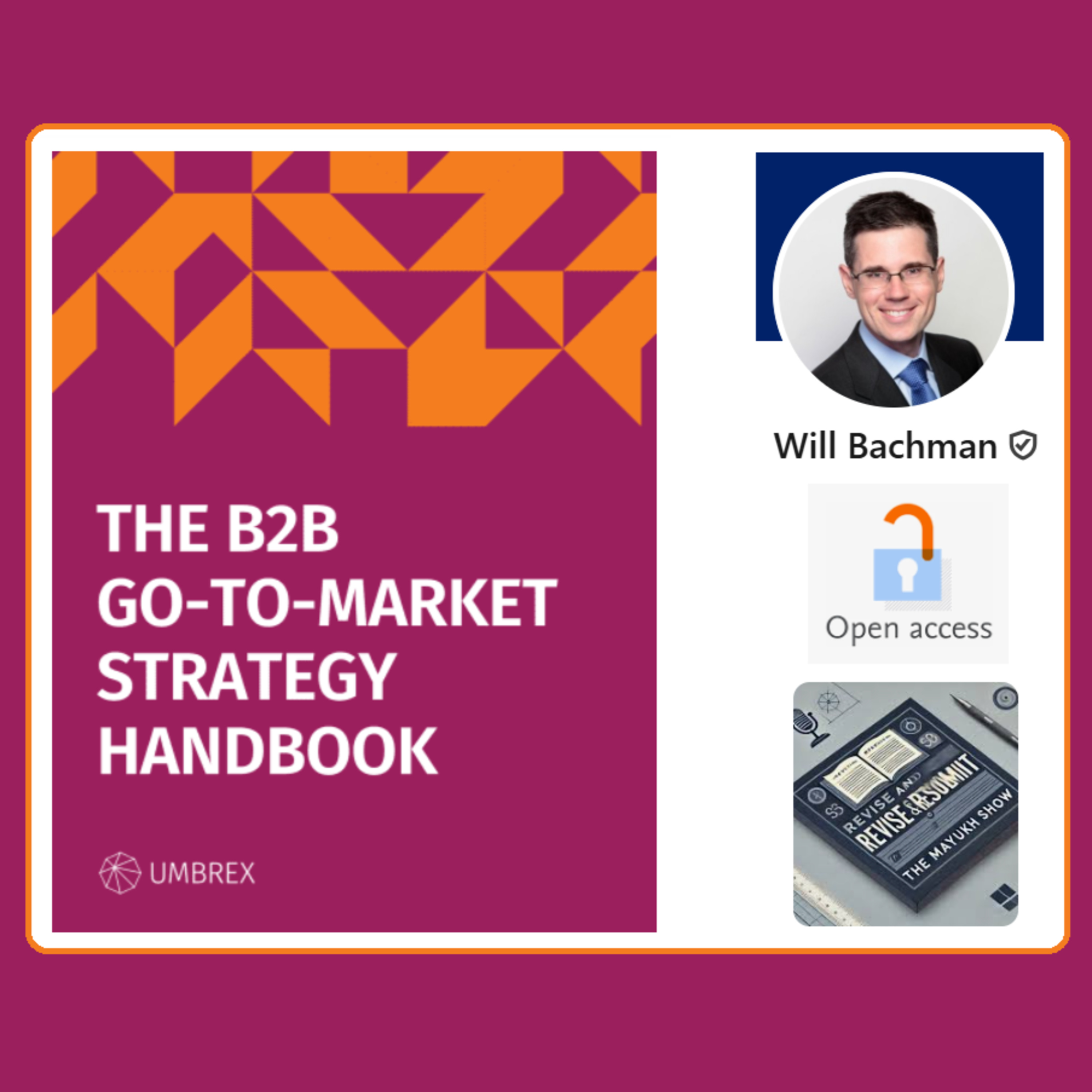 B2B Go-to-Market Strategy Handbook (Bachman 2024) - Weekend Book Review episode artwork