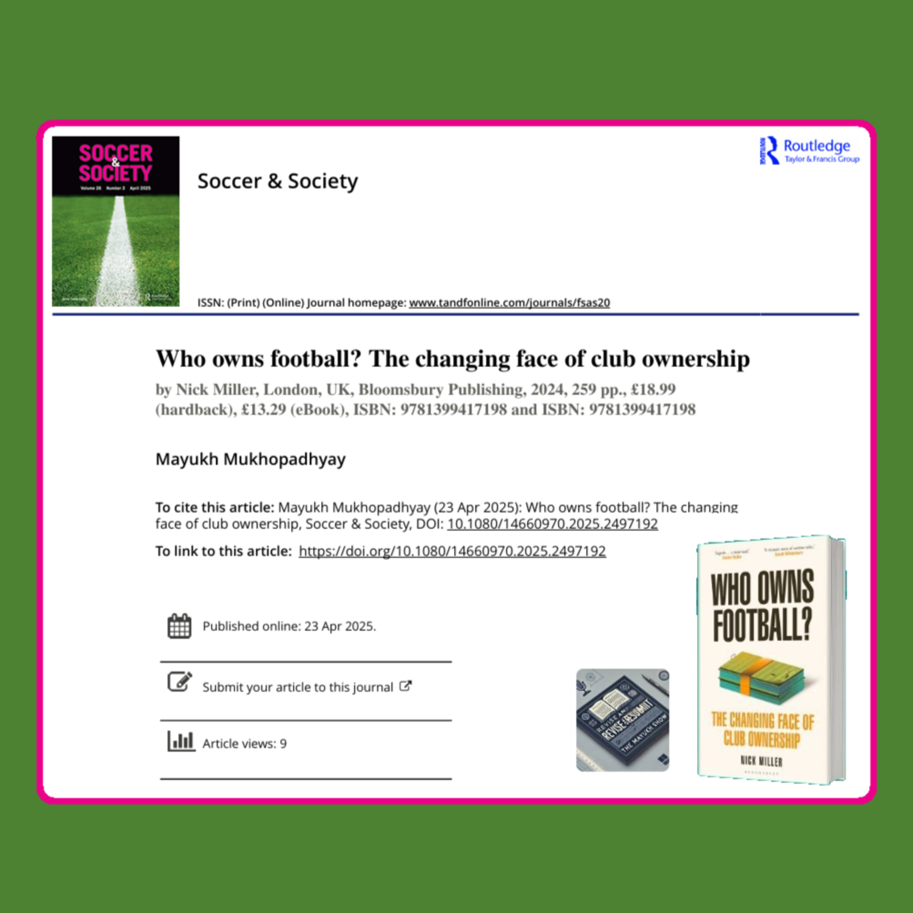 Revise and Resubmit - The Mayukh Show
