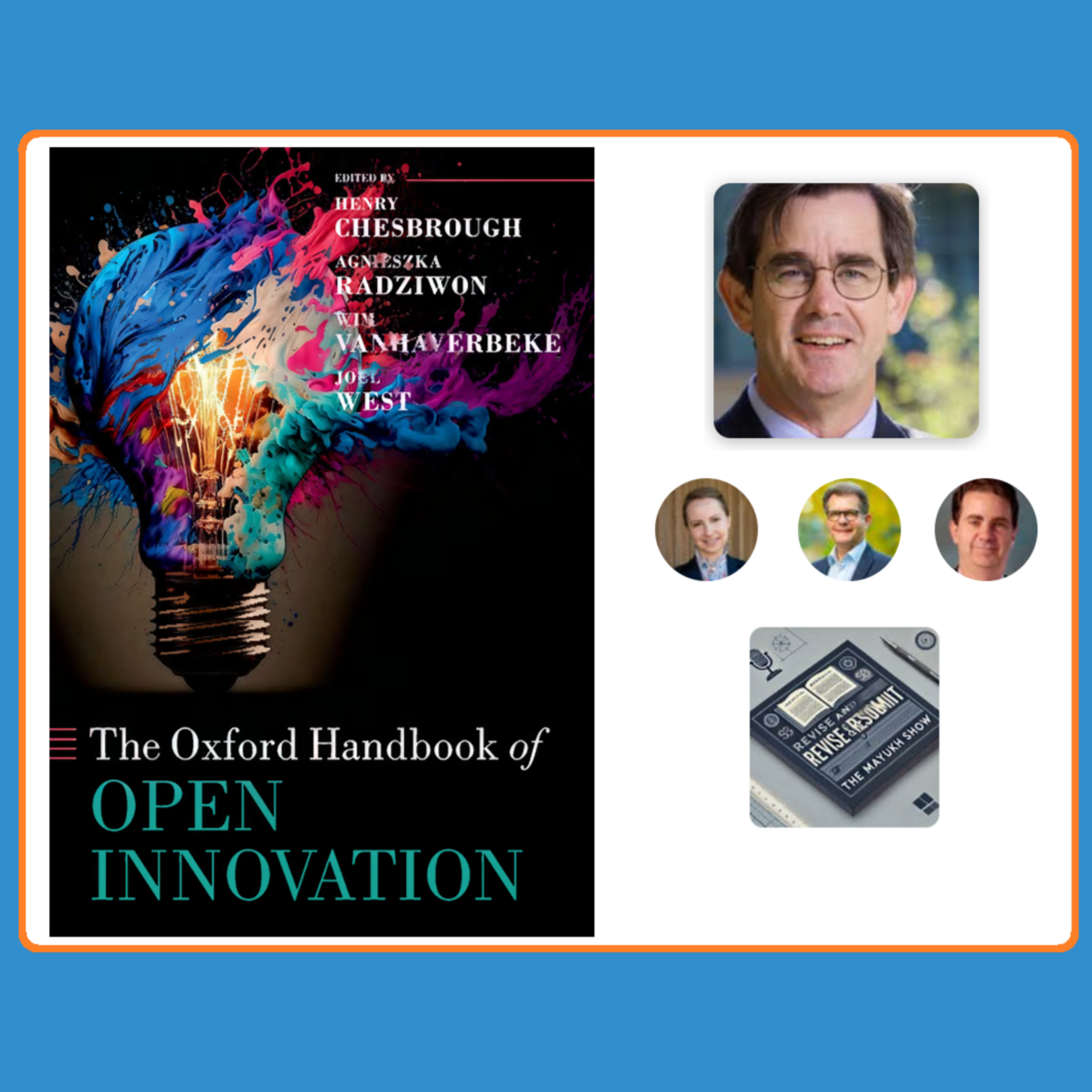 The Oxford Handbook of Open Innovation (Chesbrough et al 2024) - Weekend Book Review episode artwork