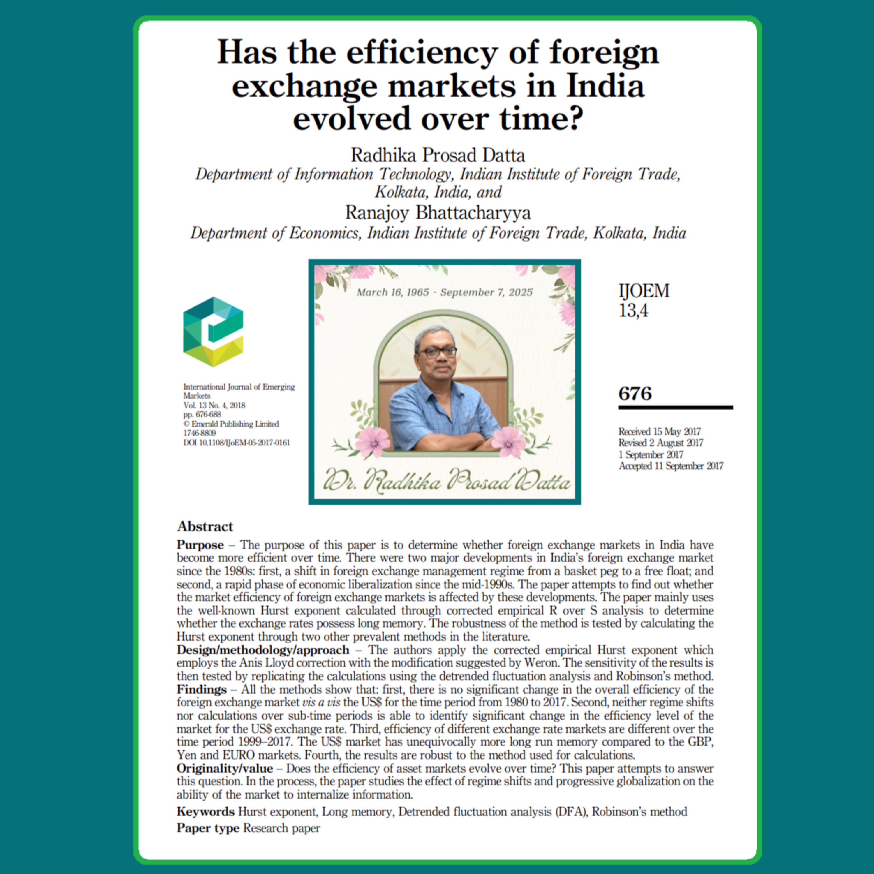 Revise and Resubmit - The Mayukh Show