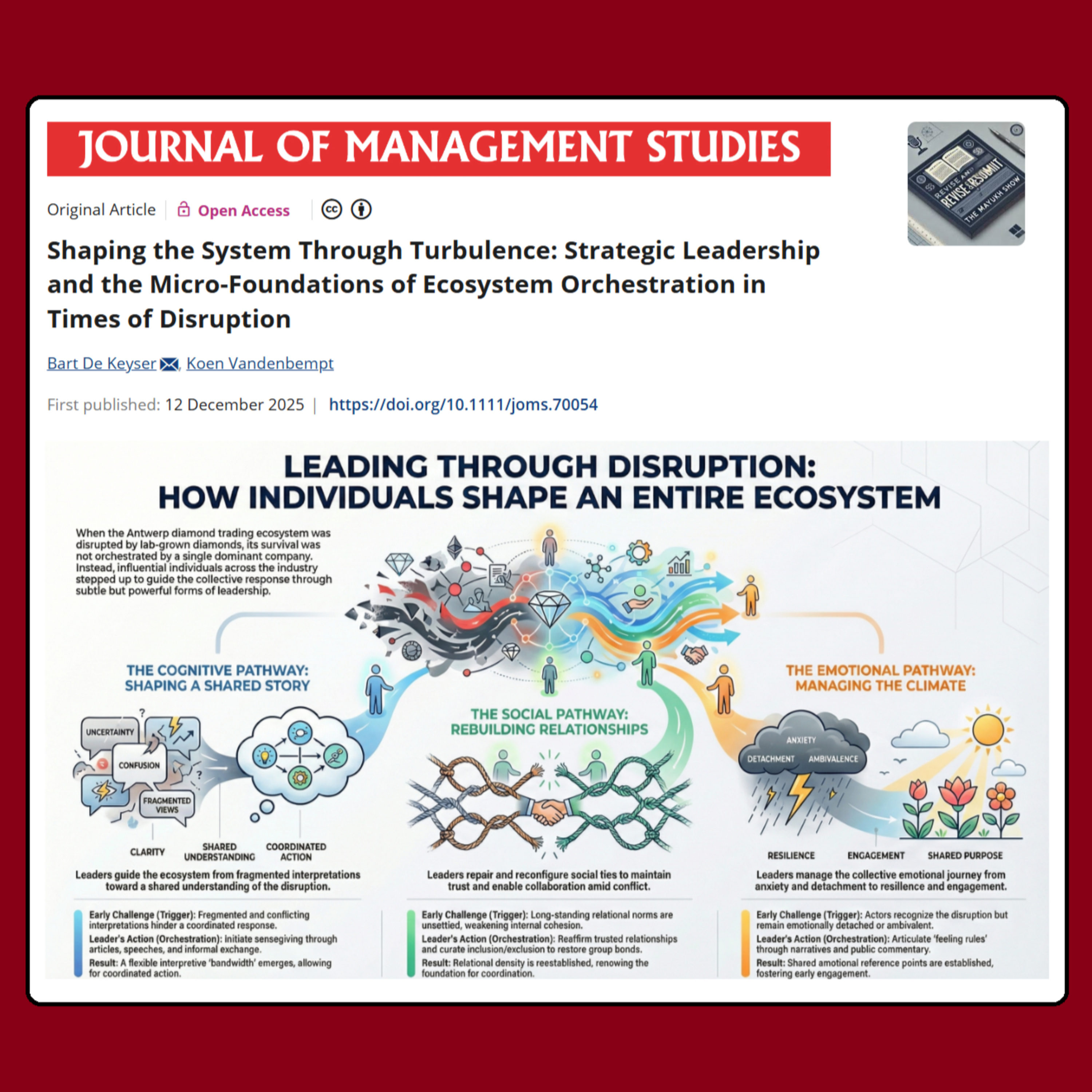Shaping the System Through Turbulence (Keyser & Koen, 2025) | FT50 JMS