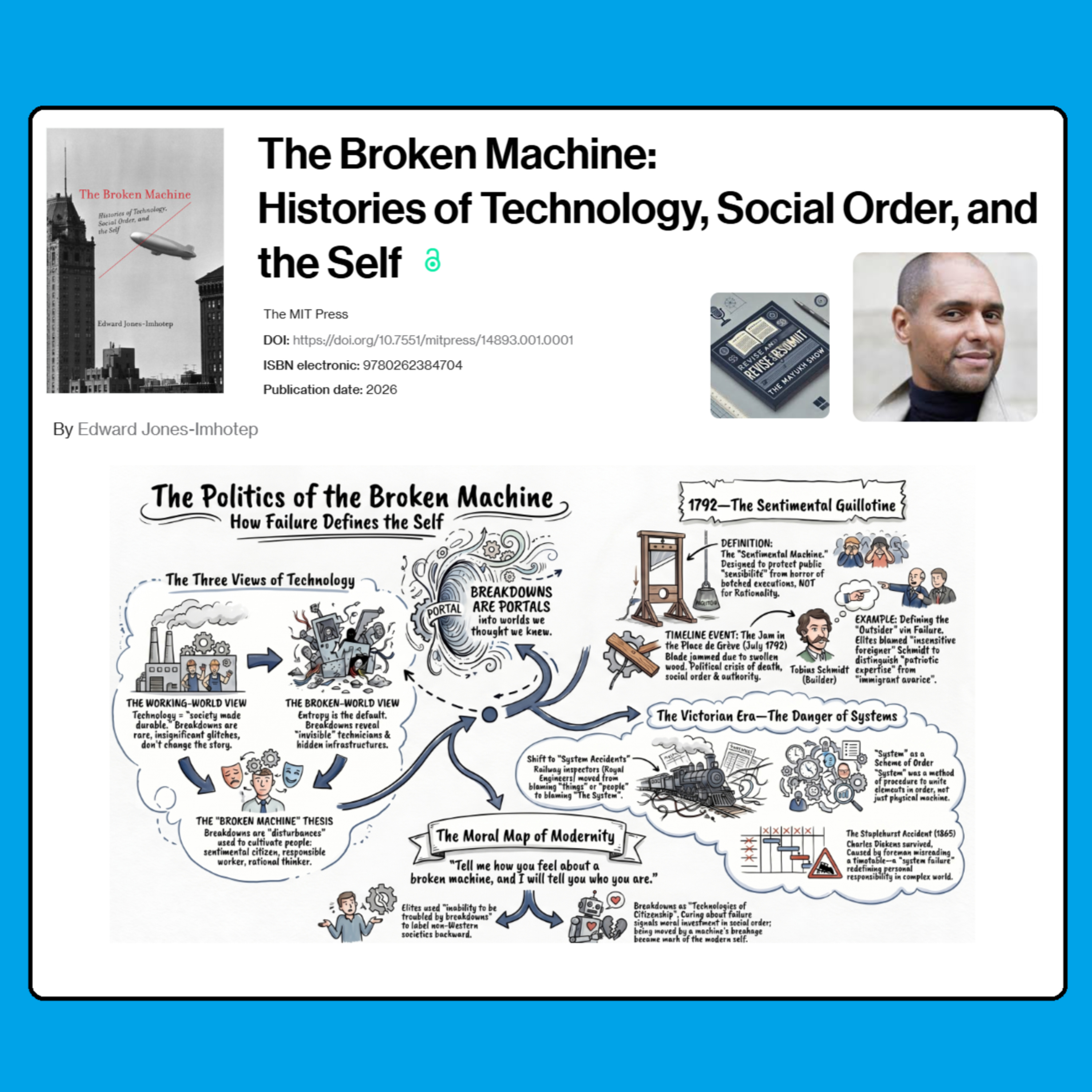 The Broken Machine (Jones-Imhotep 2026) - Weekend Book Review episode artwork