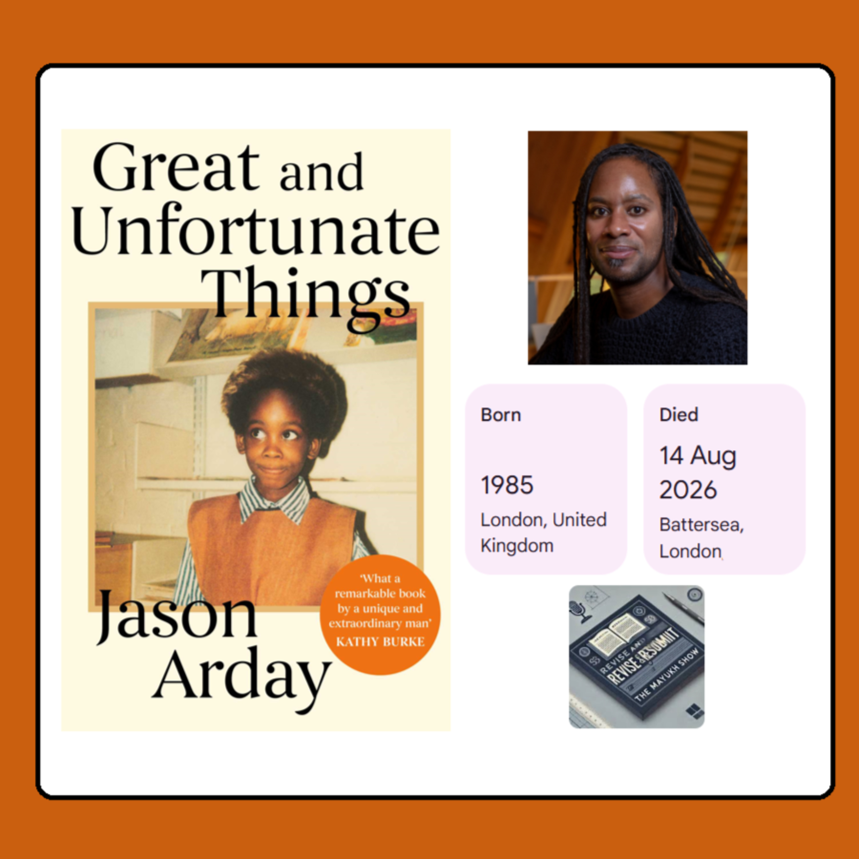 Great and Unfortunate Things (Arday 2026) - Weekend Book Review