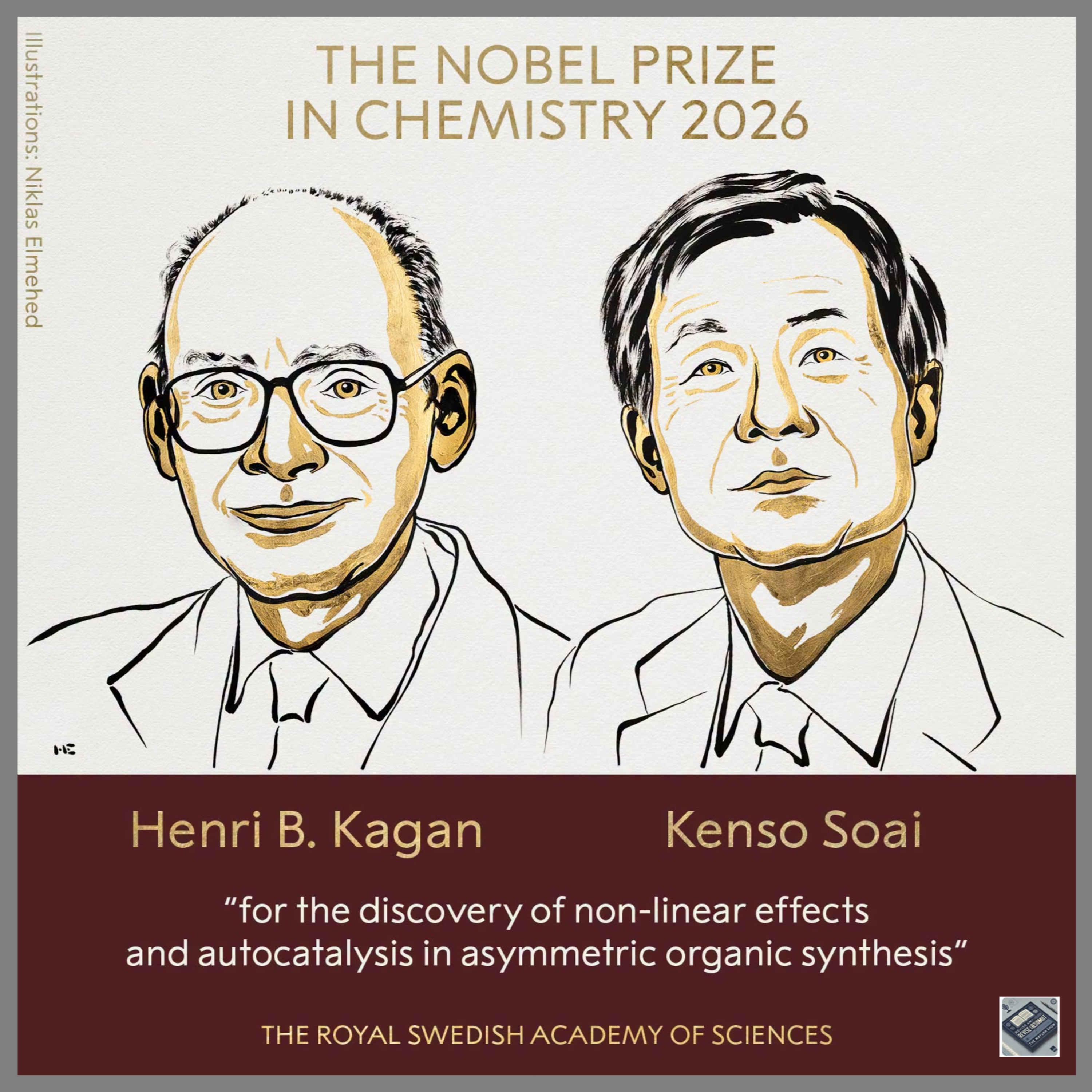 Nobel Prize in Chemistry 2026 - Henri B. Kagan and Kenso Soai