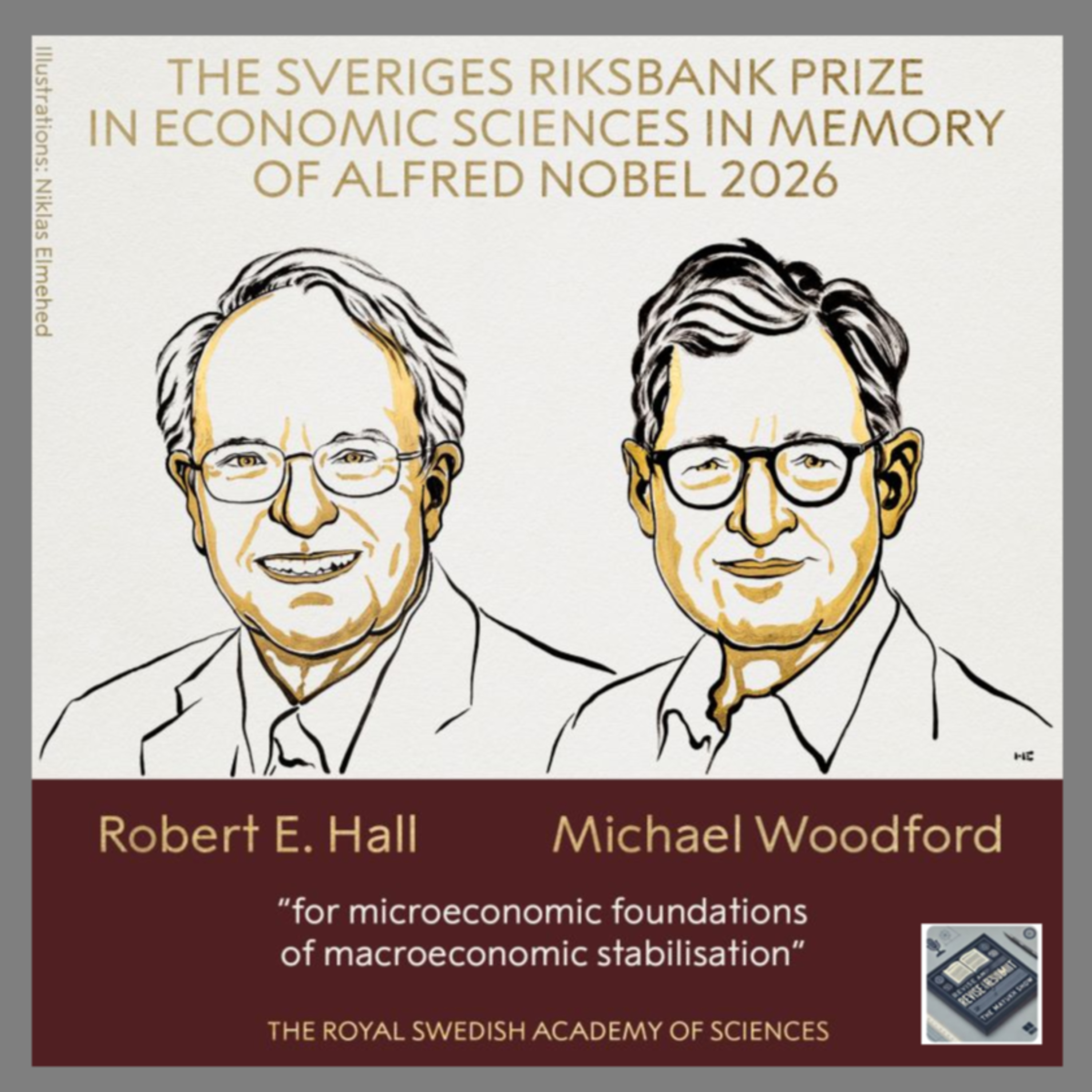 Nobel Prize in Economics 2026 - Robert E. Hall and Michael Woodford